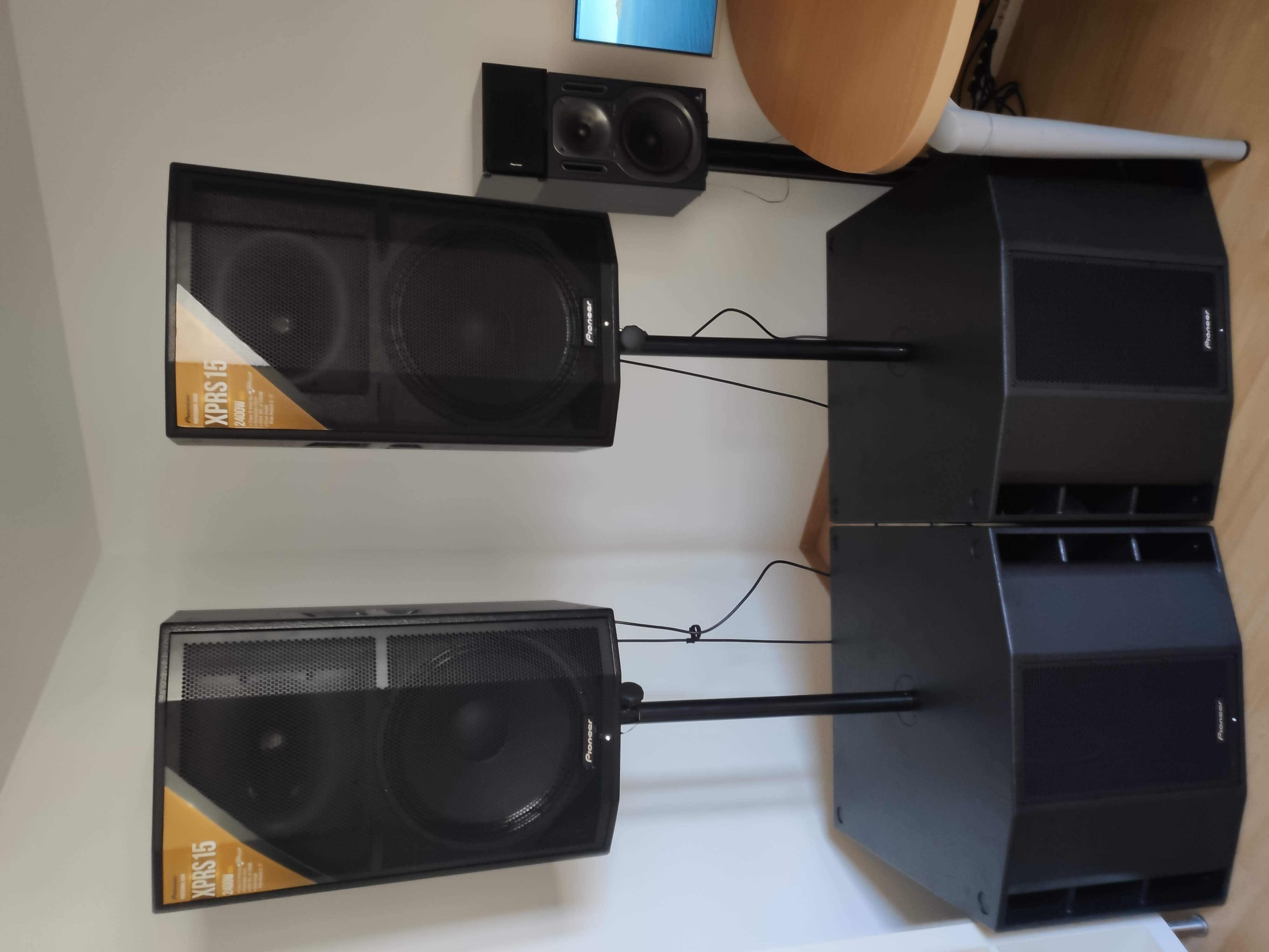 Enceintes Pioneer XPRS 15 et Subwoofers XPRS 215S