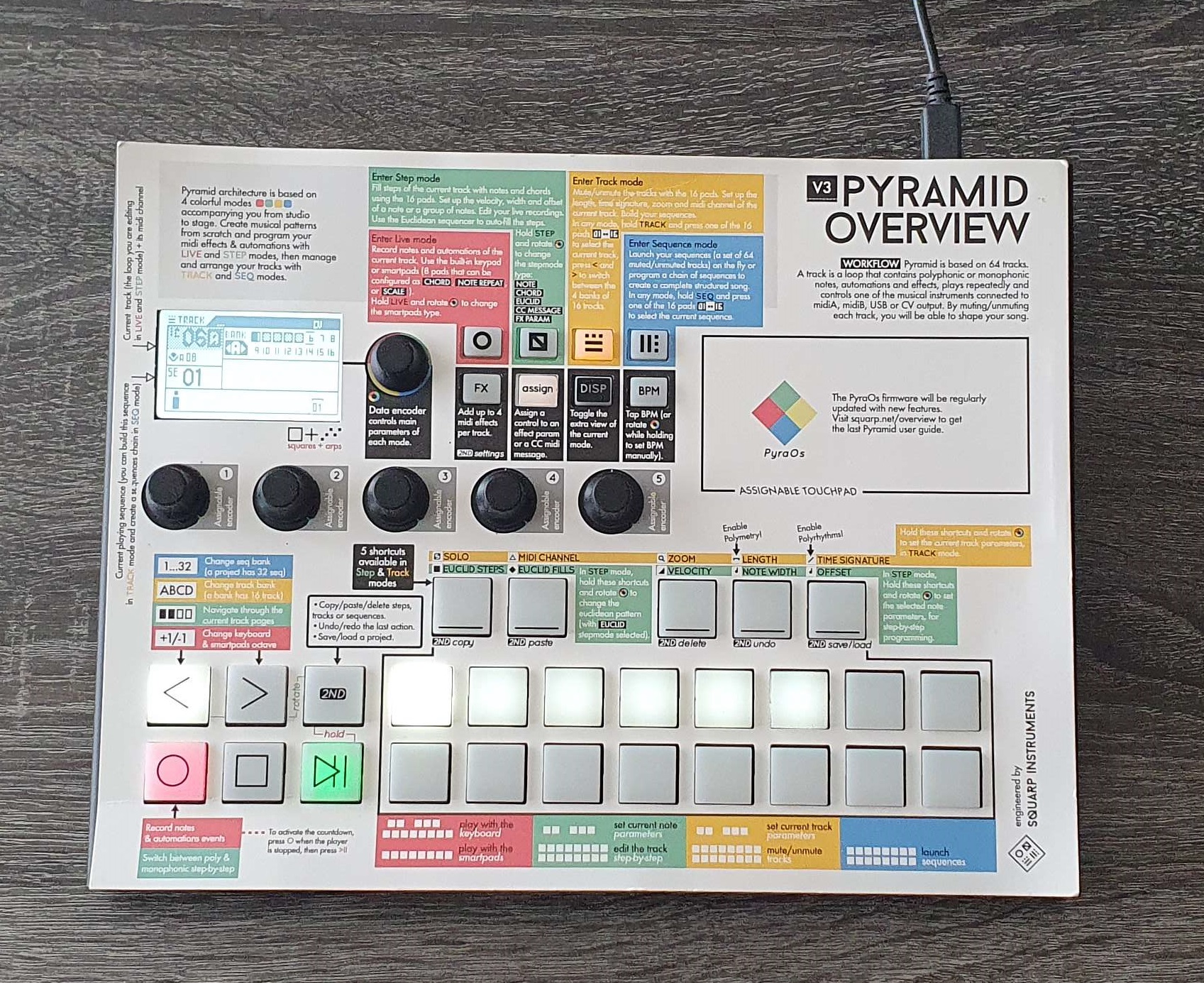 Vends Squarp Pyramid