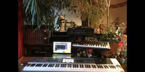 KORG KRONOS 2 TITANIUM 88 + ÉDITEUR TITANIUM SUR TABLETTE TACTILE+ ??? ECHANGE