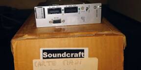 Vds carte MADI optique