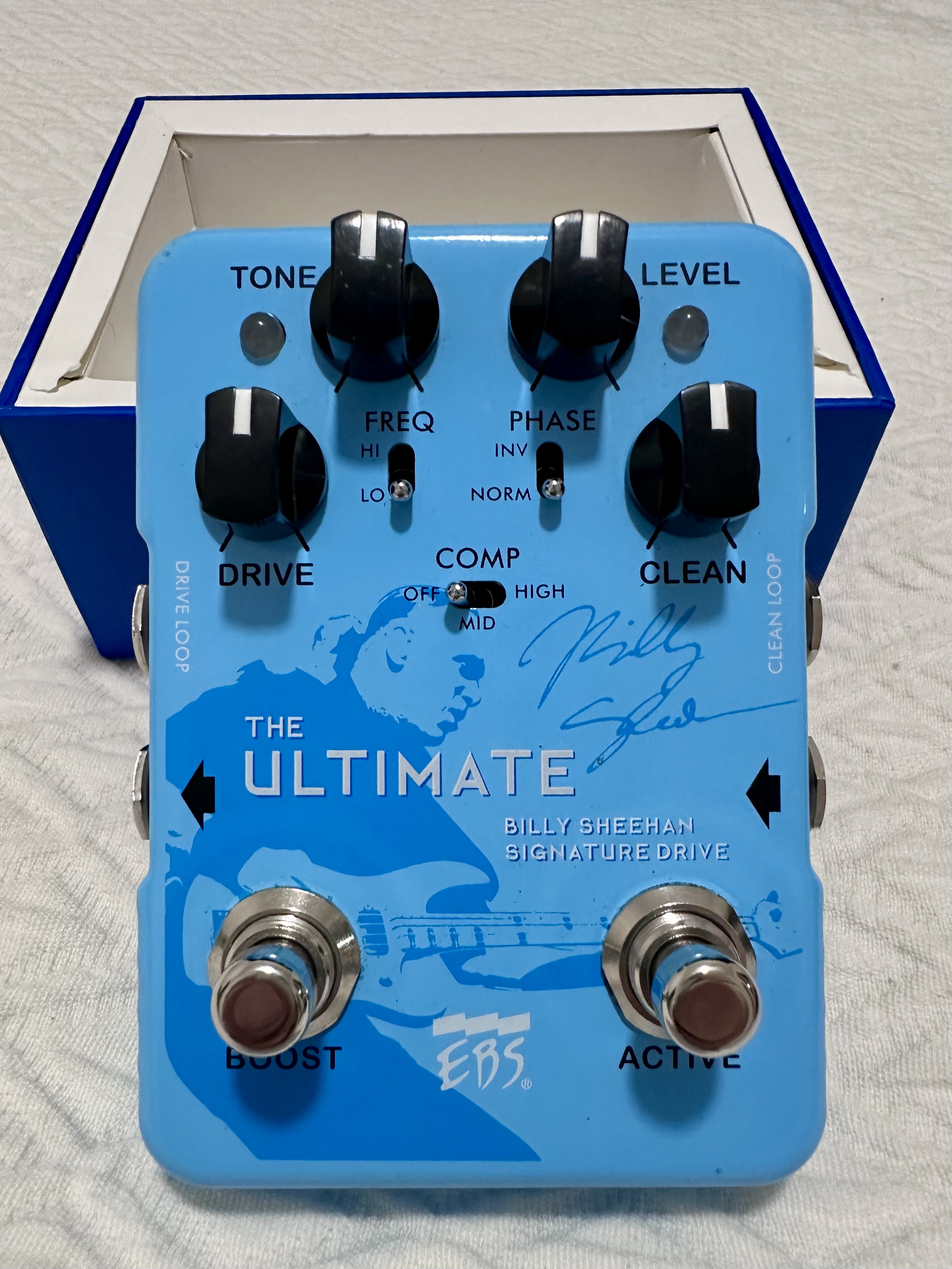  Vends EBS Billy Sheehan Ultimate Signature Drive