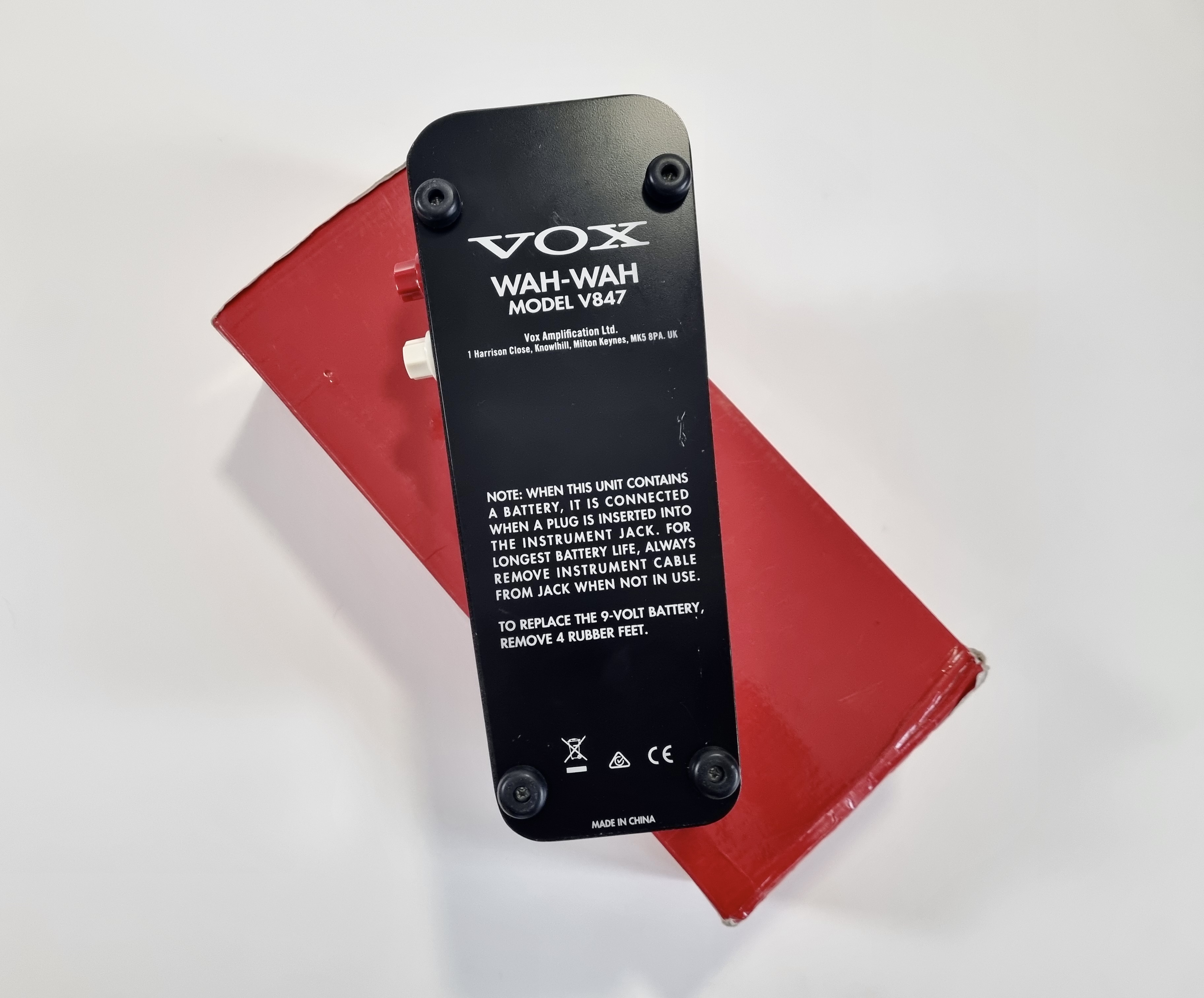 Vox V847 Wah-Wah Pedal [1994-2006] (76864)