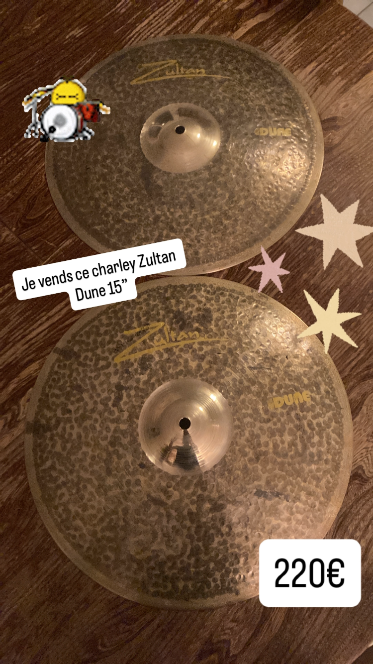 Hi-hat Zultan Dune 15”