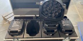 Spiider robe ( par flight de 4)