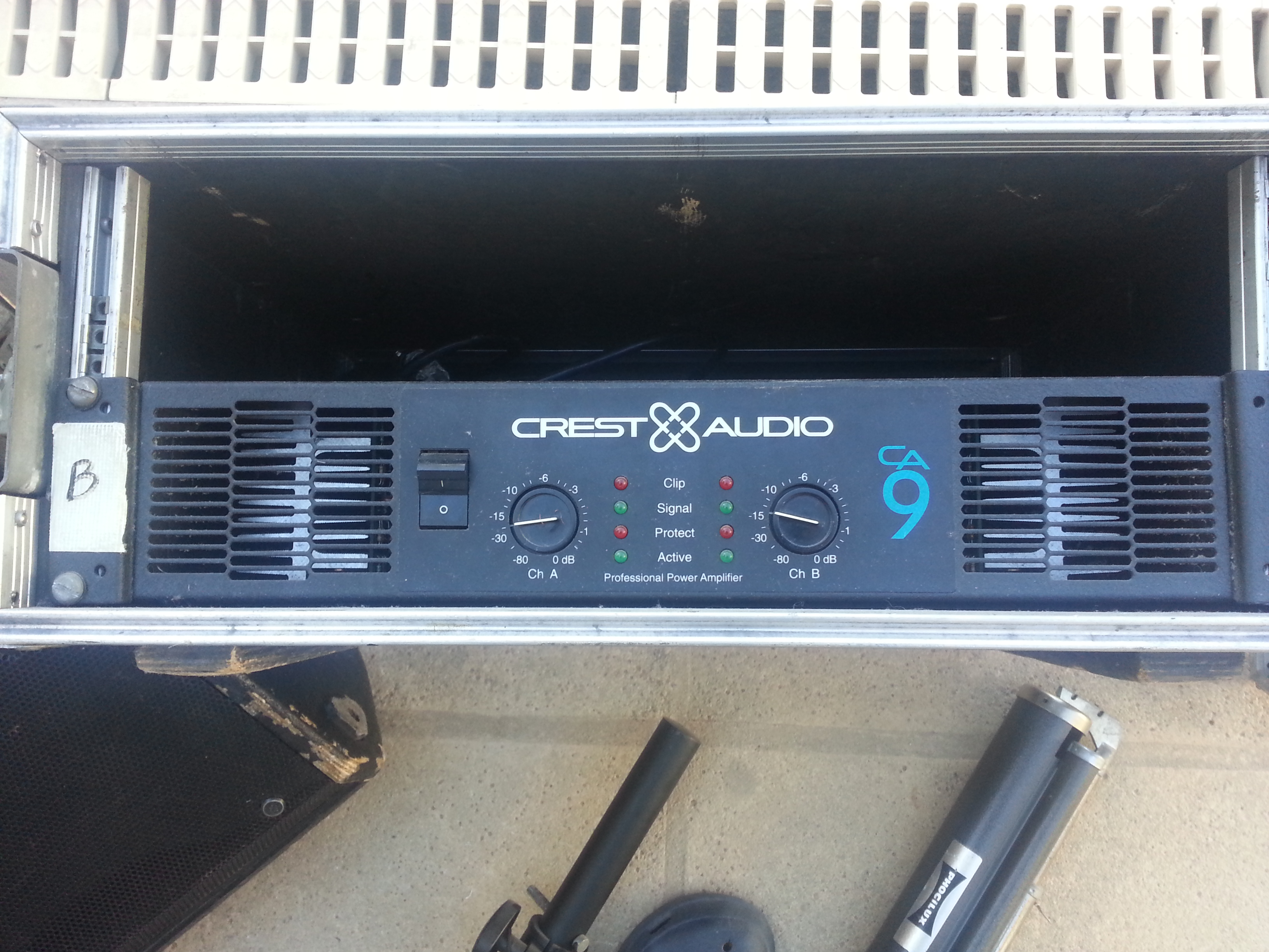 Pack Ampli Crest Audio CA9 en fly + Enceintes Zeck 1502 L