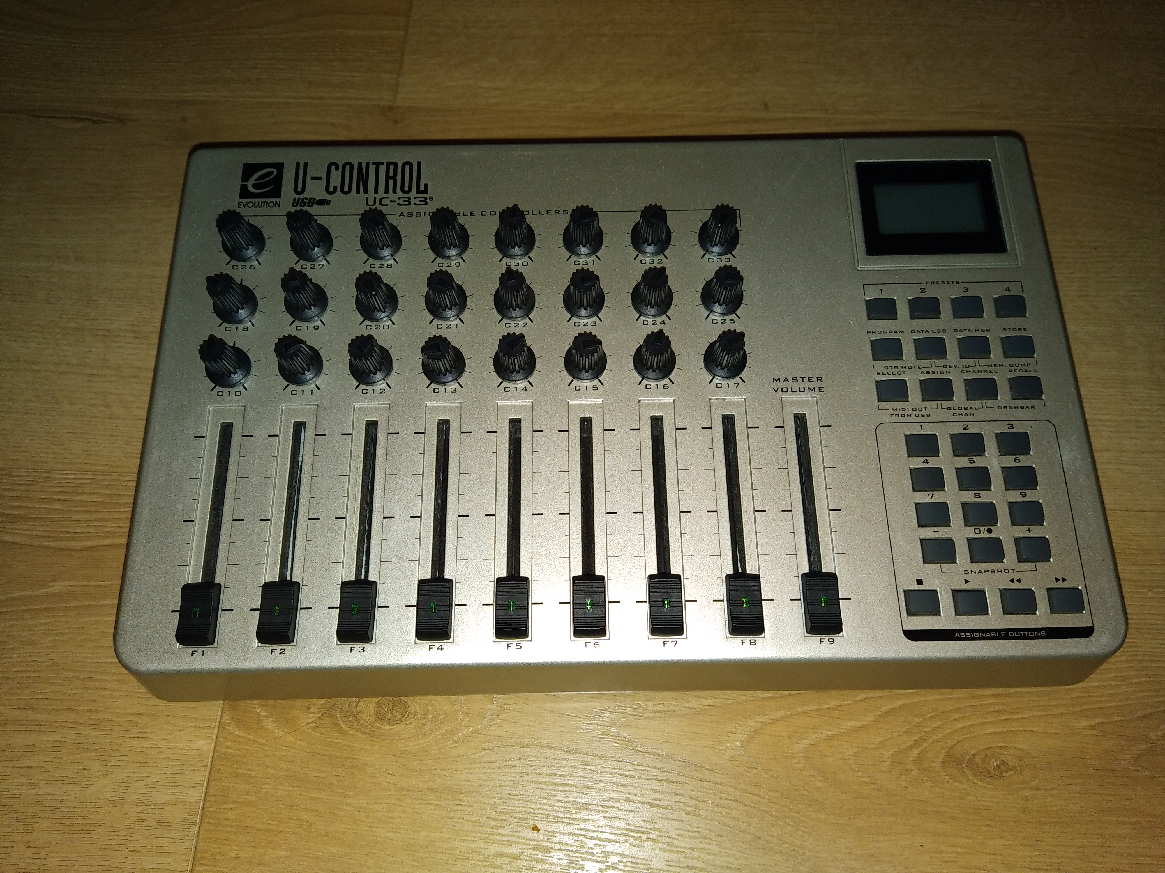 Évolution Uc-33e Control