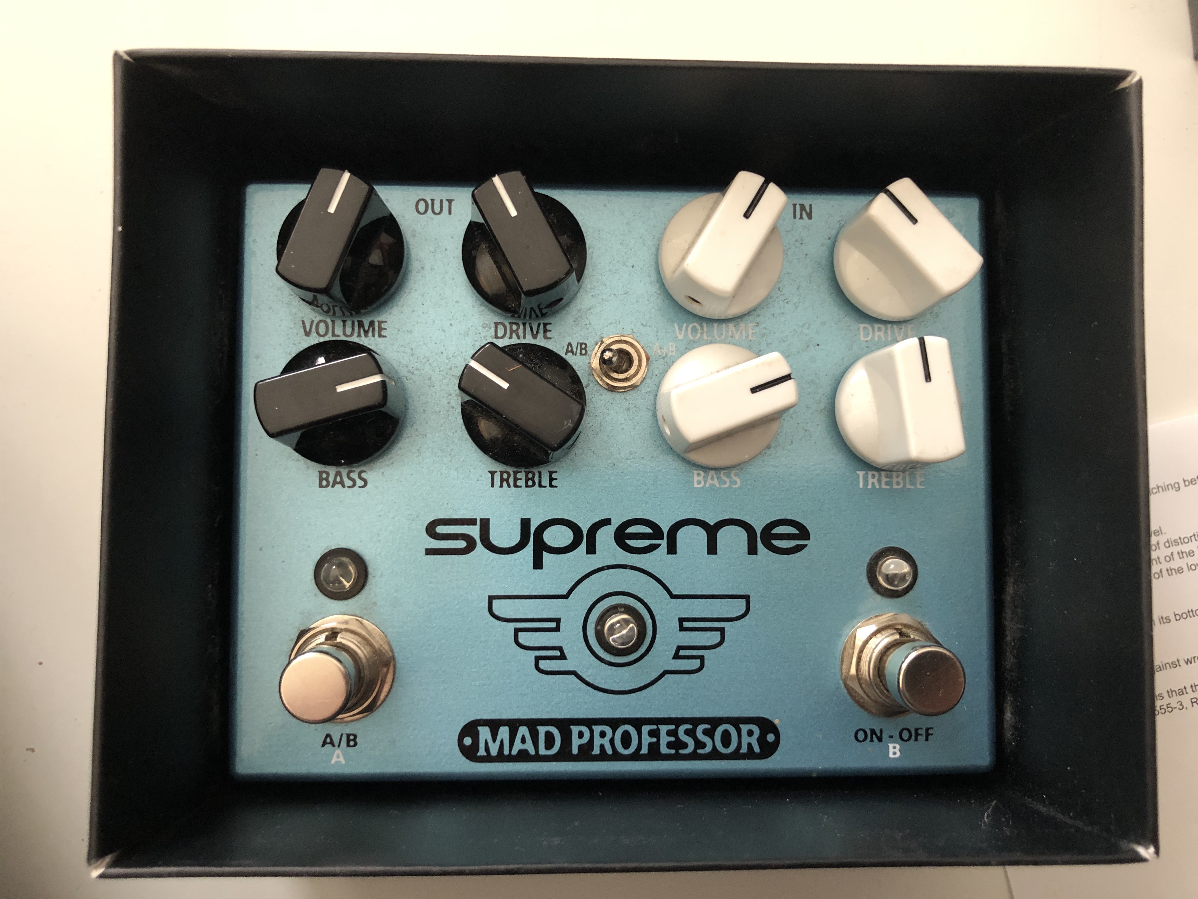 Vends overdrive Mad Professor Supreme 