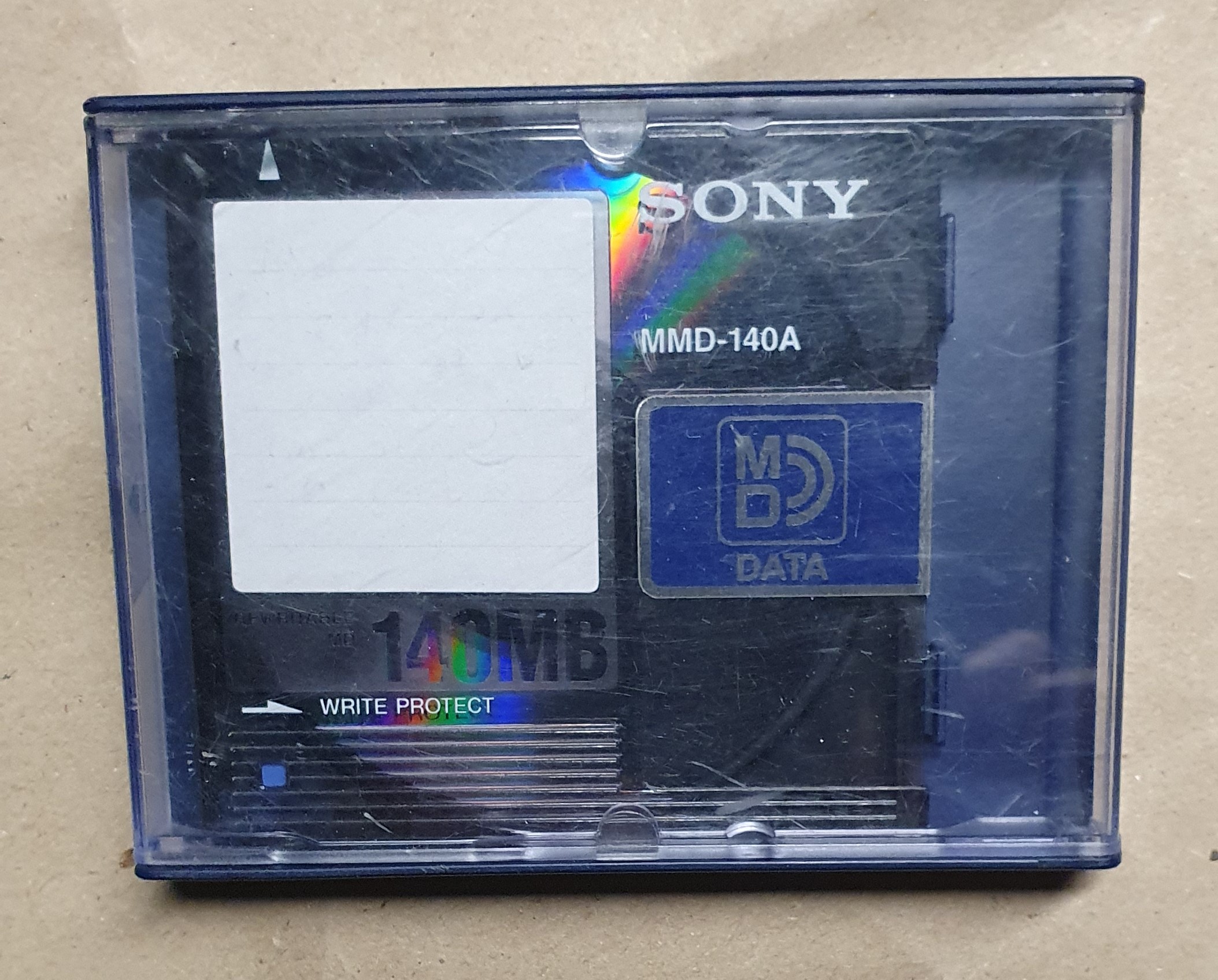 MD74, MD80, MD-DATA 140MB, HI-MD 1GB