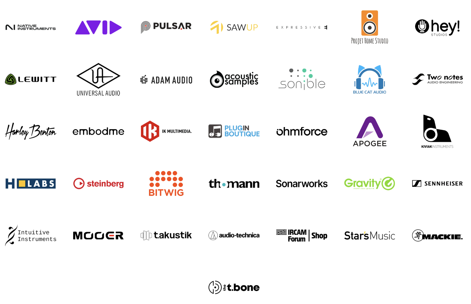 Les partenaires du concours
