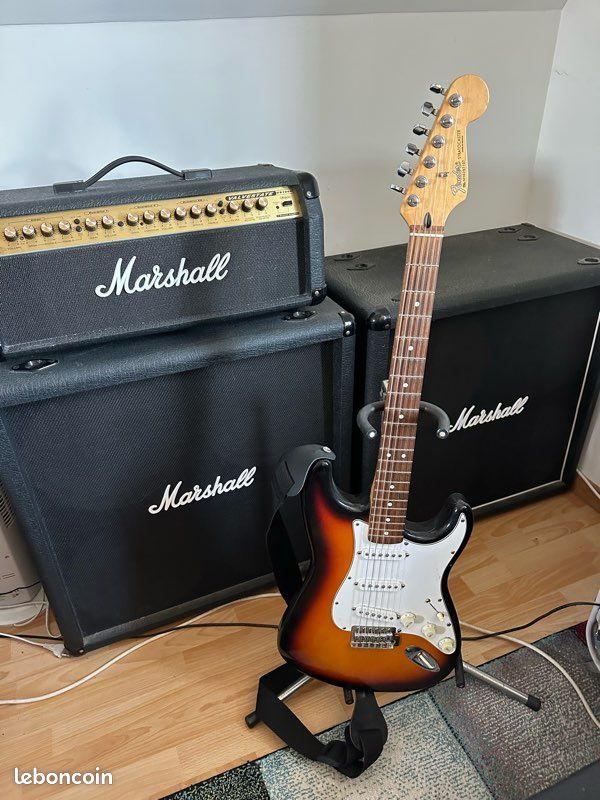 Fender stratocaster mexicaine