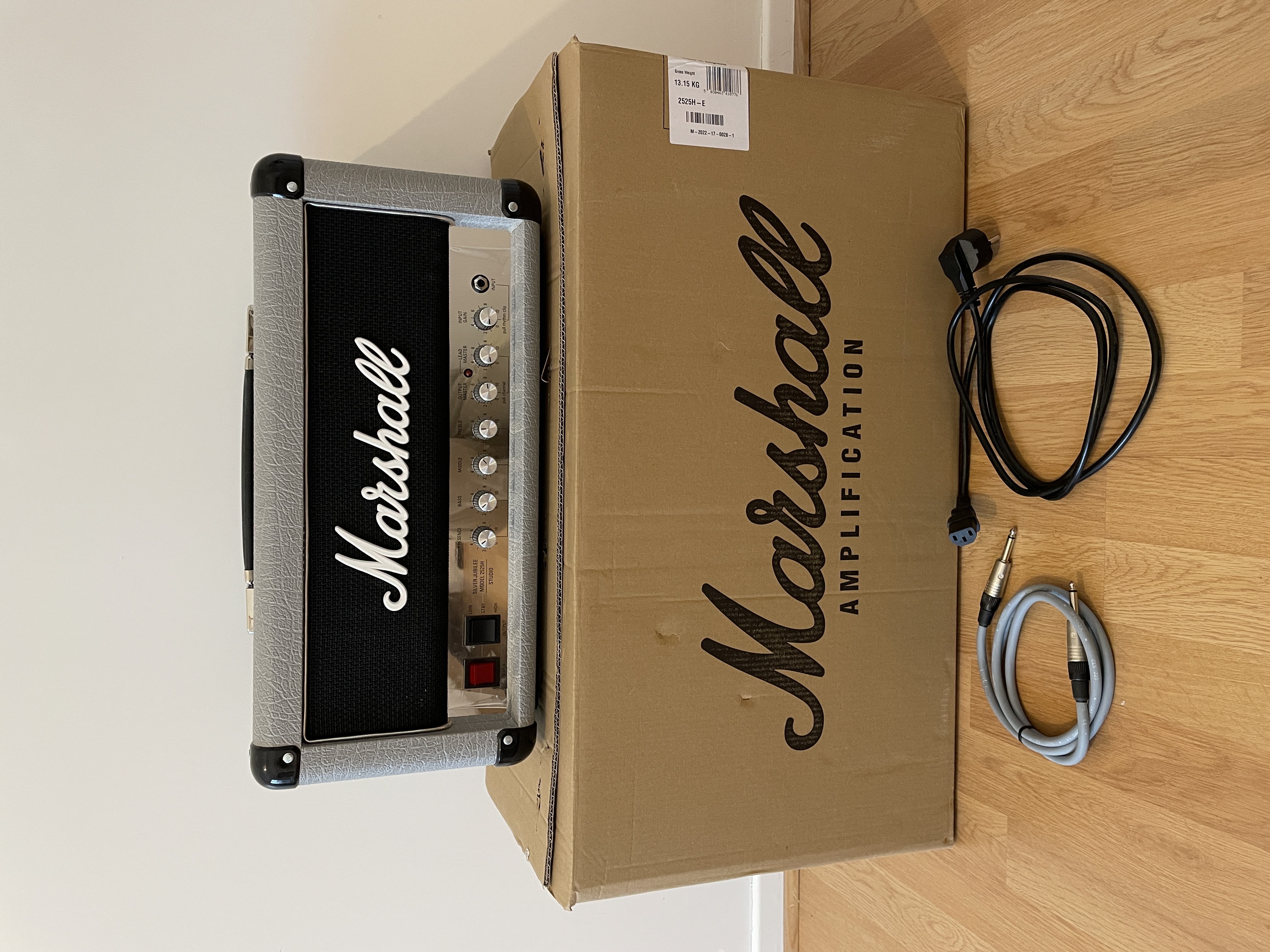 Vends Marshall 2525H Mini Silver Jubilee comme neuf 