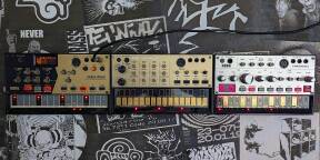 A vendre 3 Korg Volca Bass, Drum, Keys.