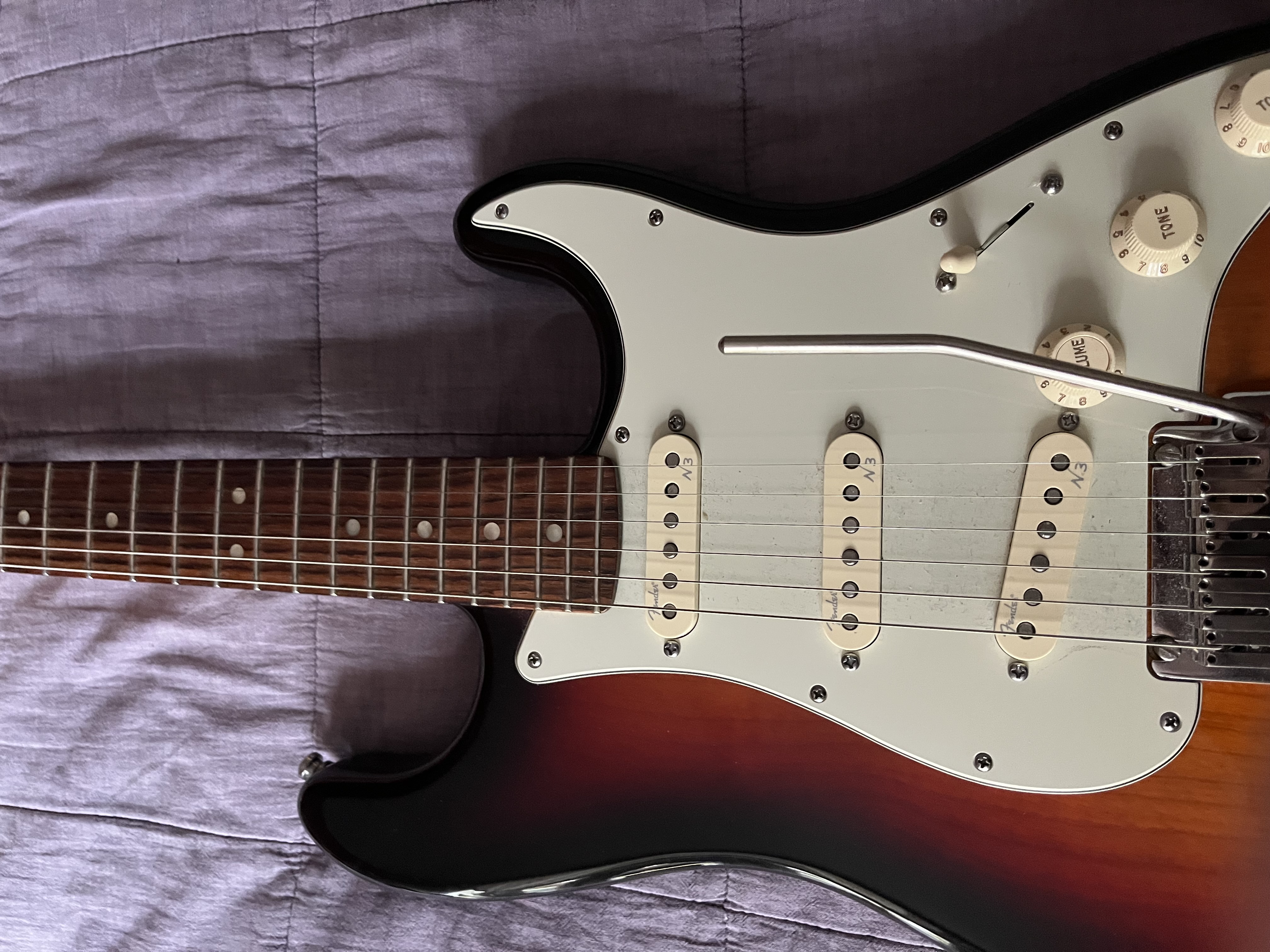 Fender stratocaster usa deluxe 60th anniversaire 
