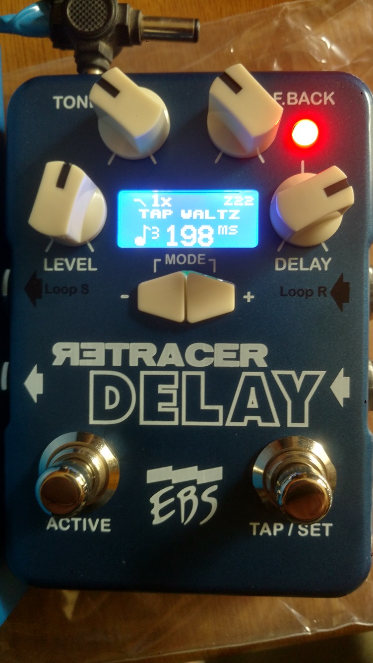 Pédale de Delay EBS Retracer Delay