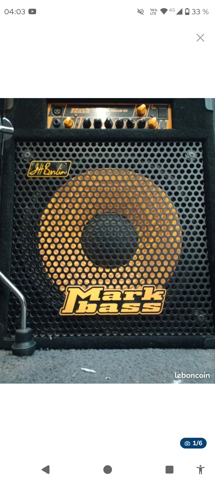 Markbass 151 Jeff Berlin 