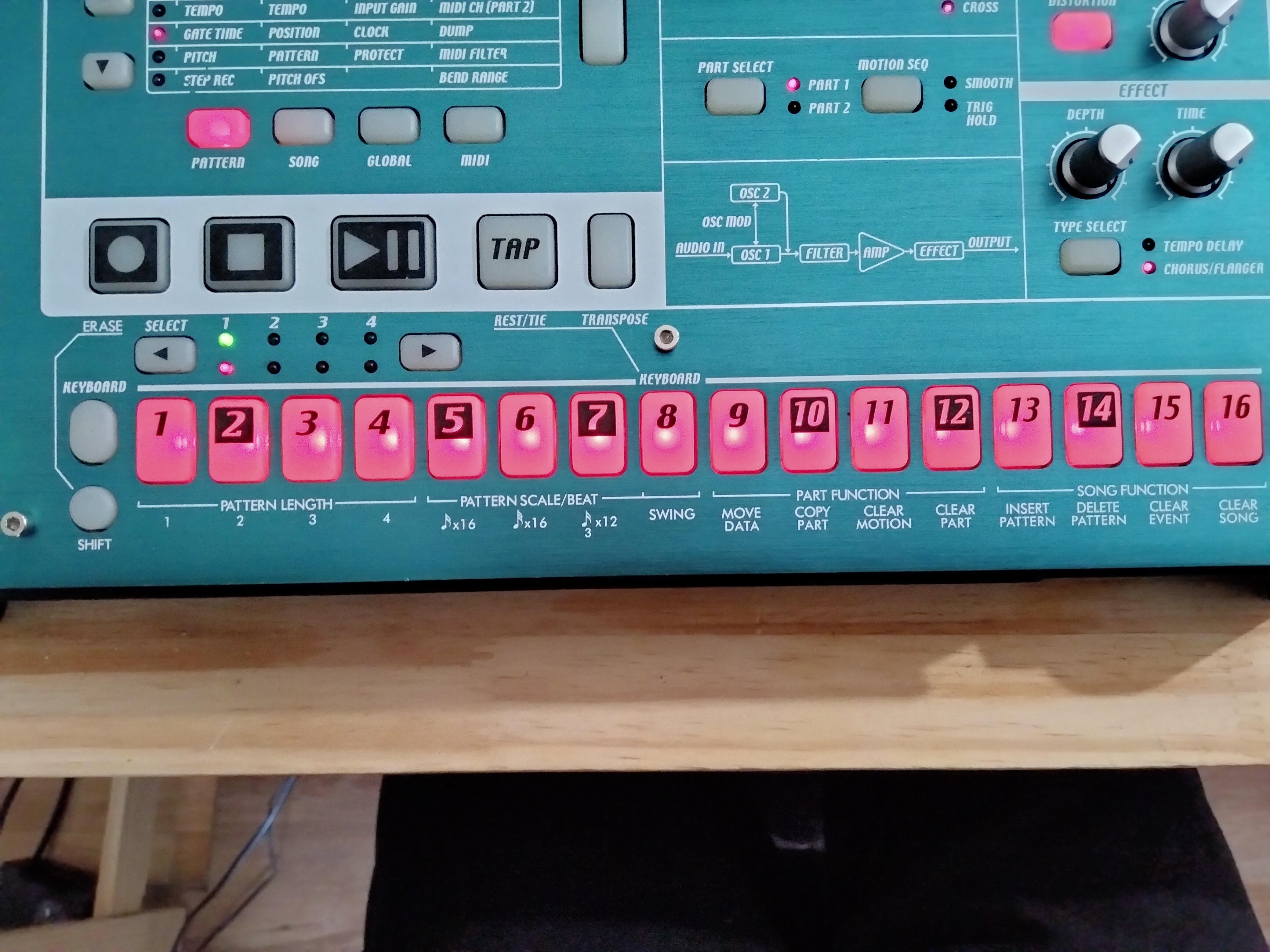 Vend Korg electribe ea1 MK2 