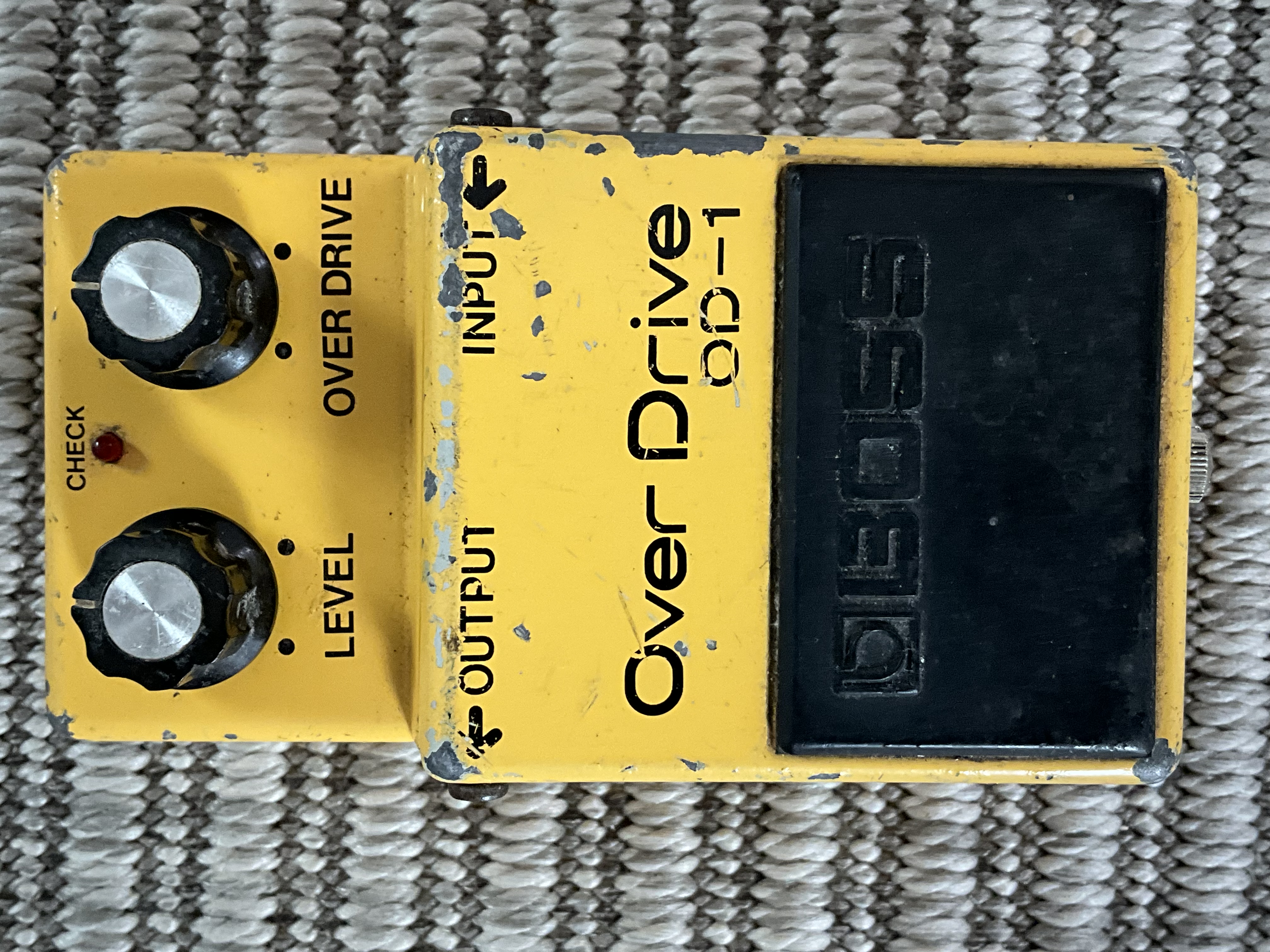 Vintage 1979 BOSS OD-1 OverDrive – Rare Raytheon RC3403ADB Chip