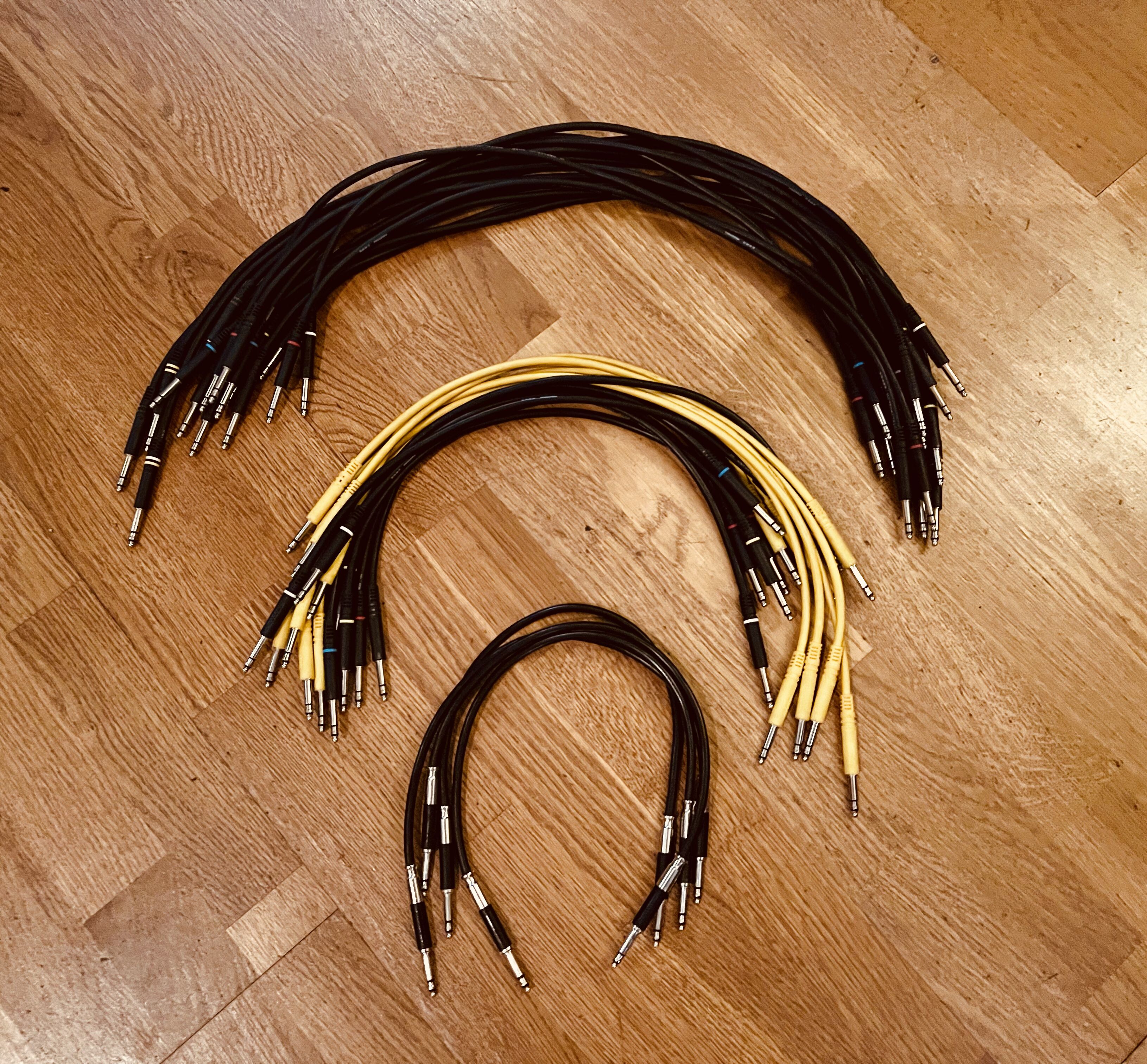 RARE - lot câbles patch TT bantam - Mogami & Neutrik