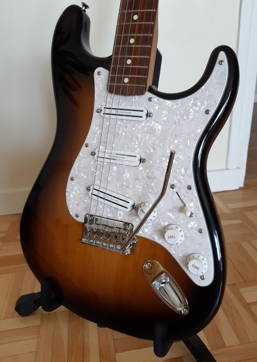 Fender stratocaster Classic Player '50s modifiée