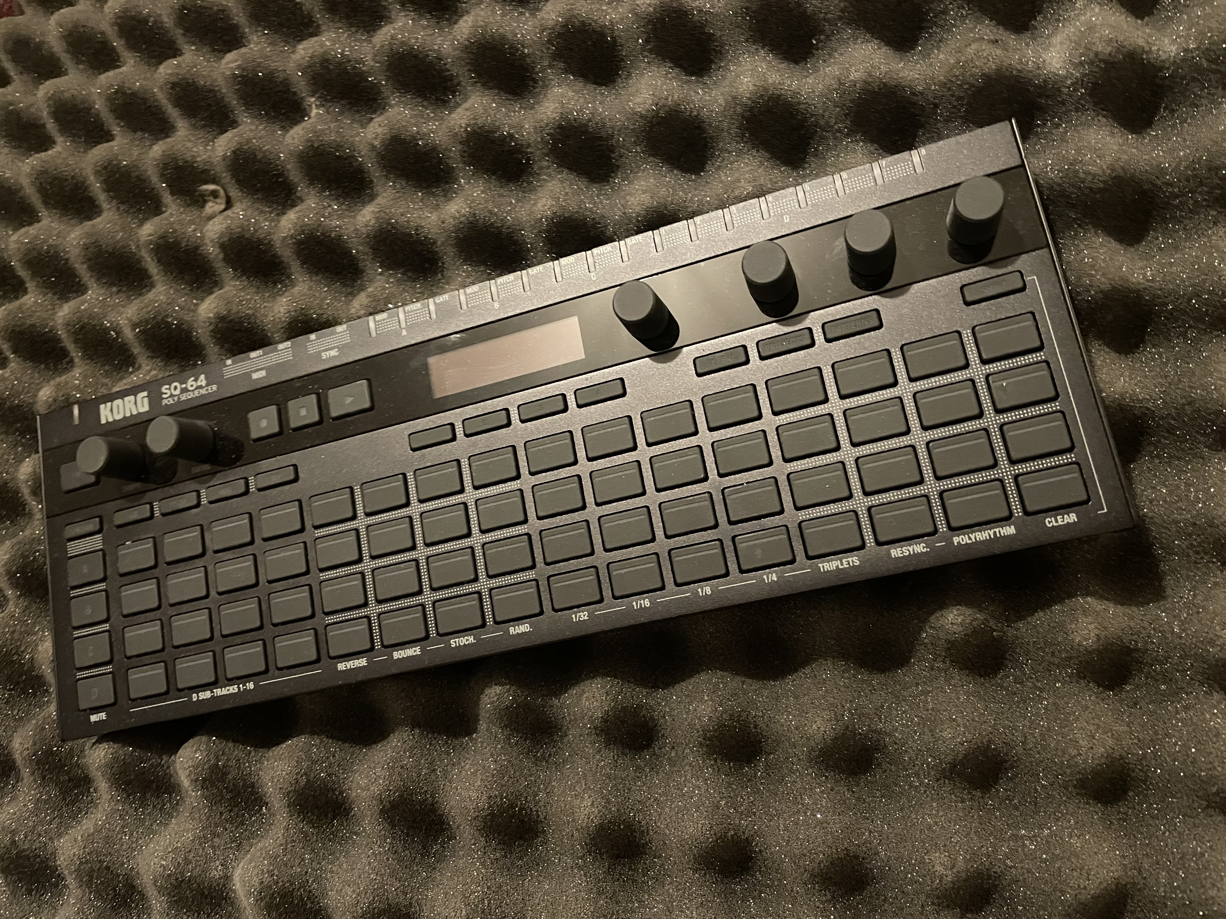 Korg SQ-64 polyrhythmic sequencer