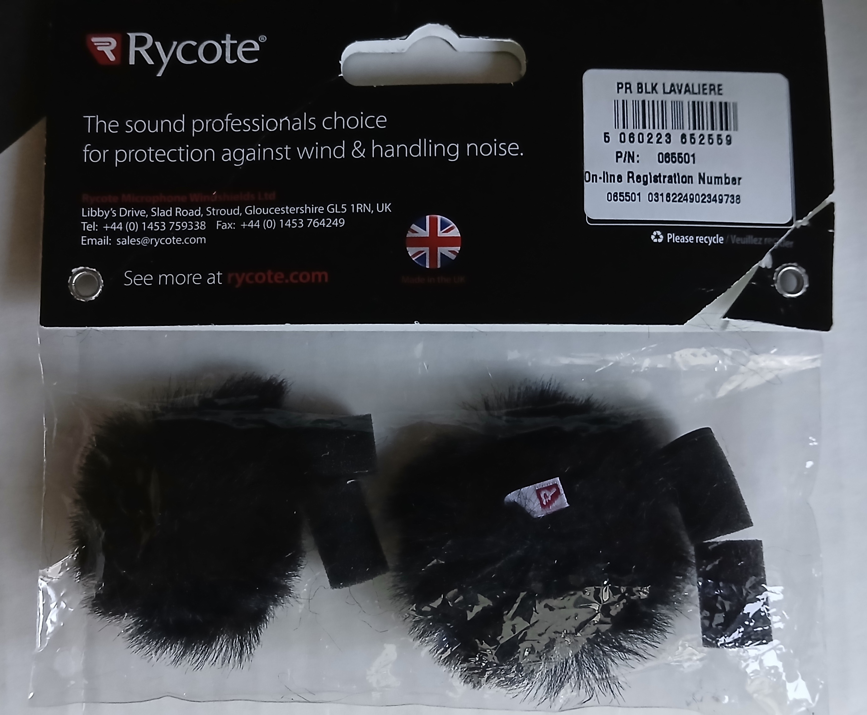 Vends Rycote Wind Screen Mini Black