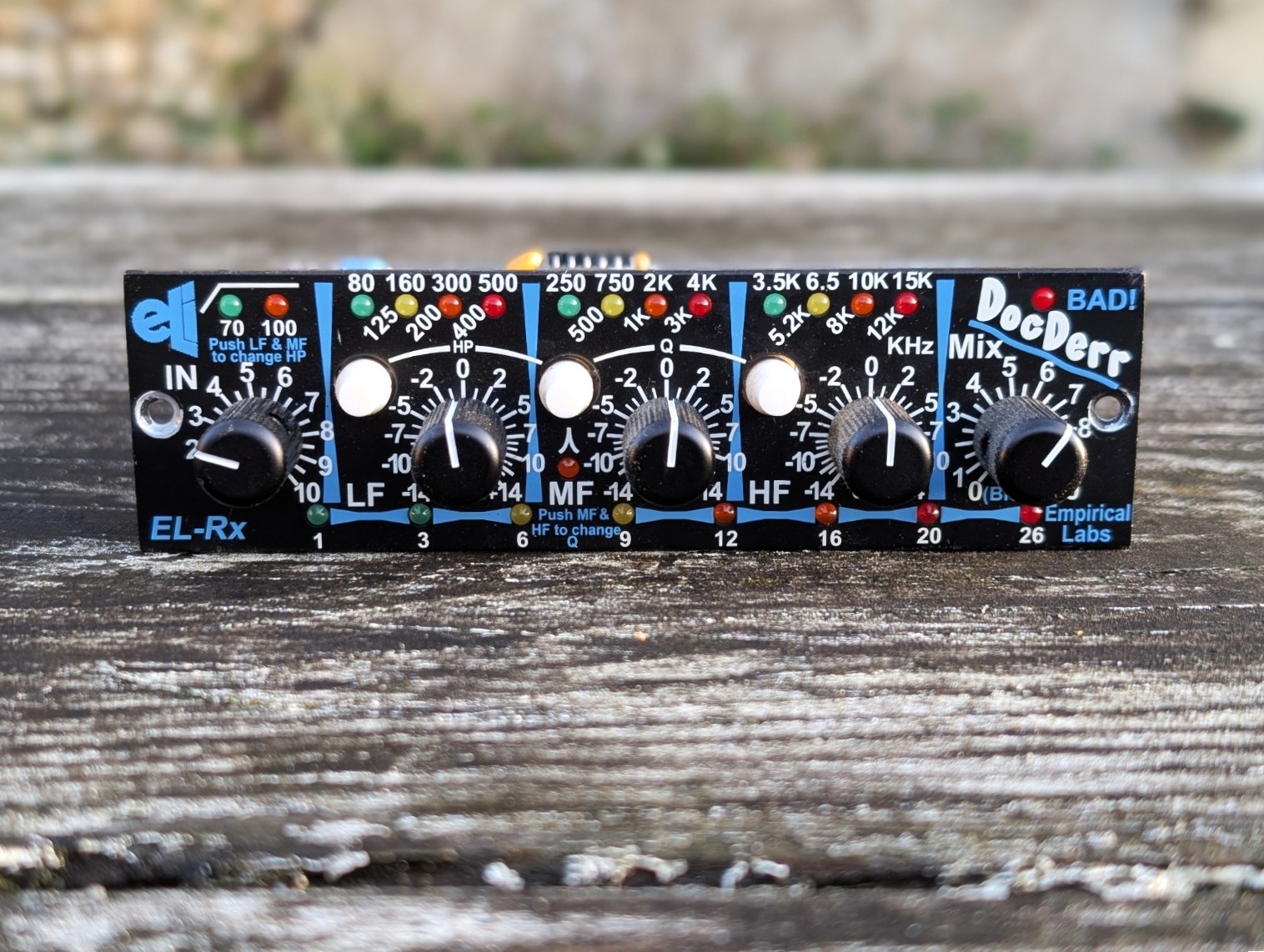 Vends Eq/comp/tape emu Empirical DocDerr EL-RX