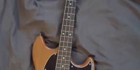 Basse Fender Mustang PJ Mexicaine Aged Natural