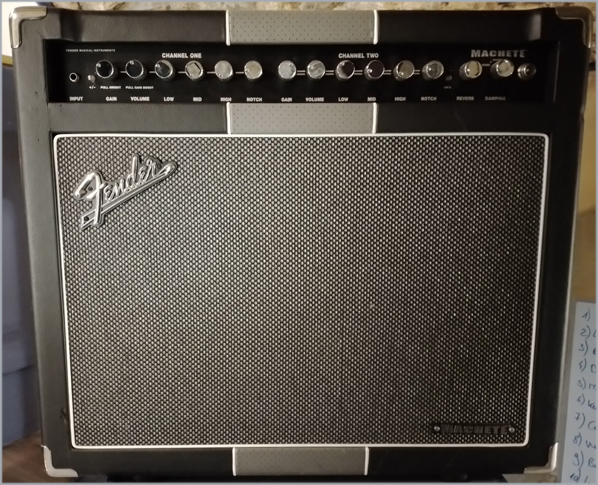 Ampli guitare Fender Machete – Combo 50W tout lampe