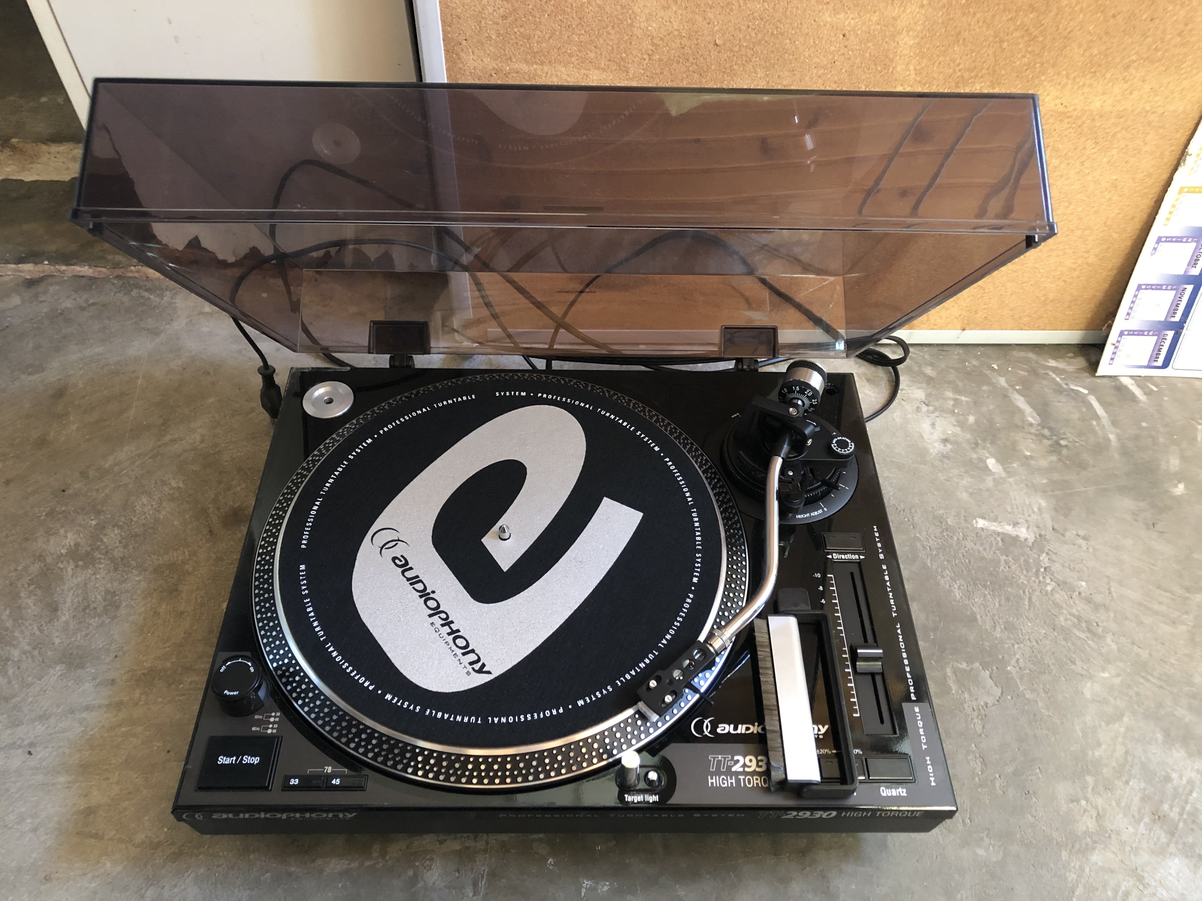 Platine vinyles audiophony TT 2930
