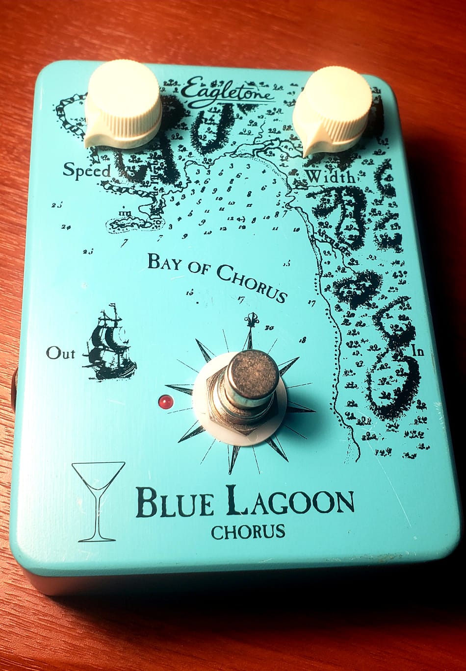 Blue Lagoon Chorus - pédale d'effet pour guitare 