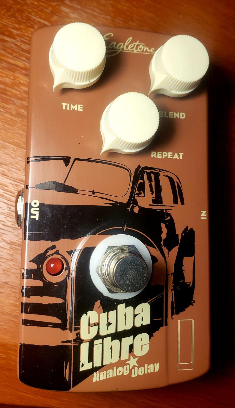 Cuba Libre Analog Delay - pédale d'effet pour guitare