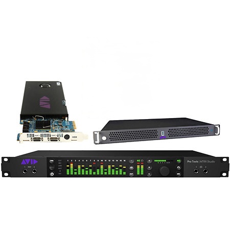 Vends Bundle Avid MTRX Studio + Carte HDX +TB3 Rack