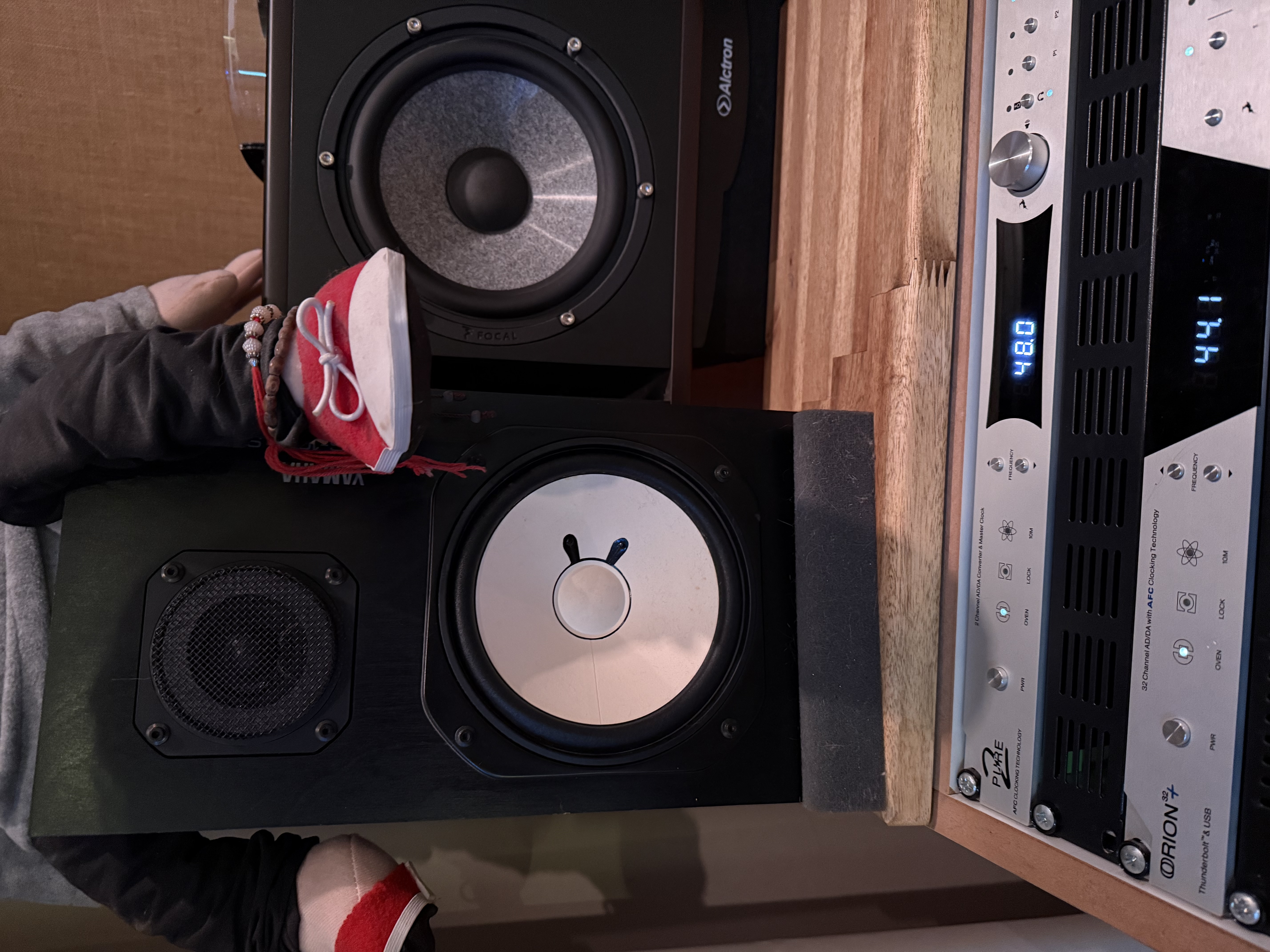 VEND NS-10M + son ampli HPA D300