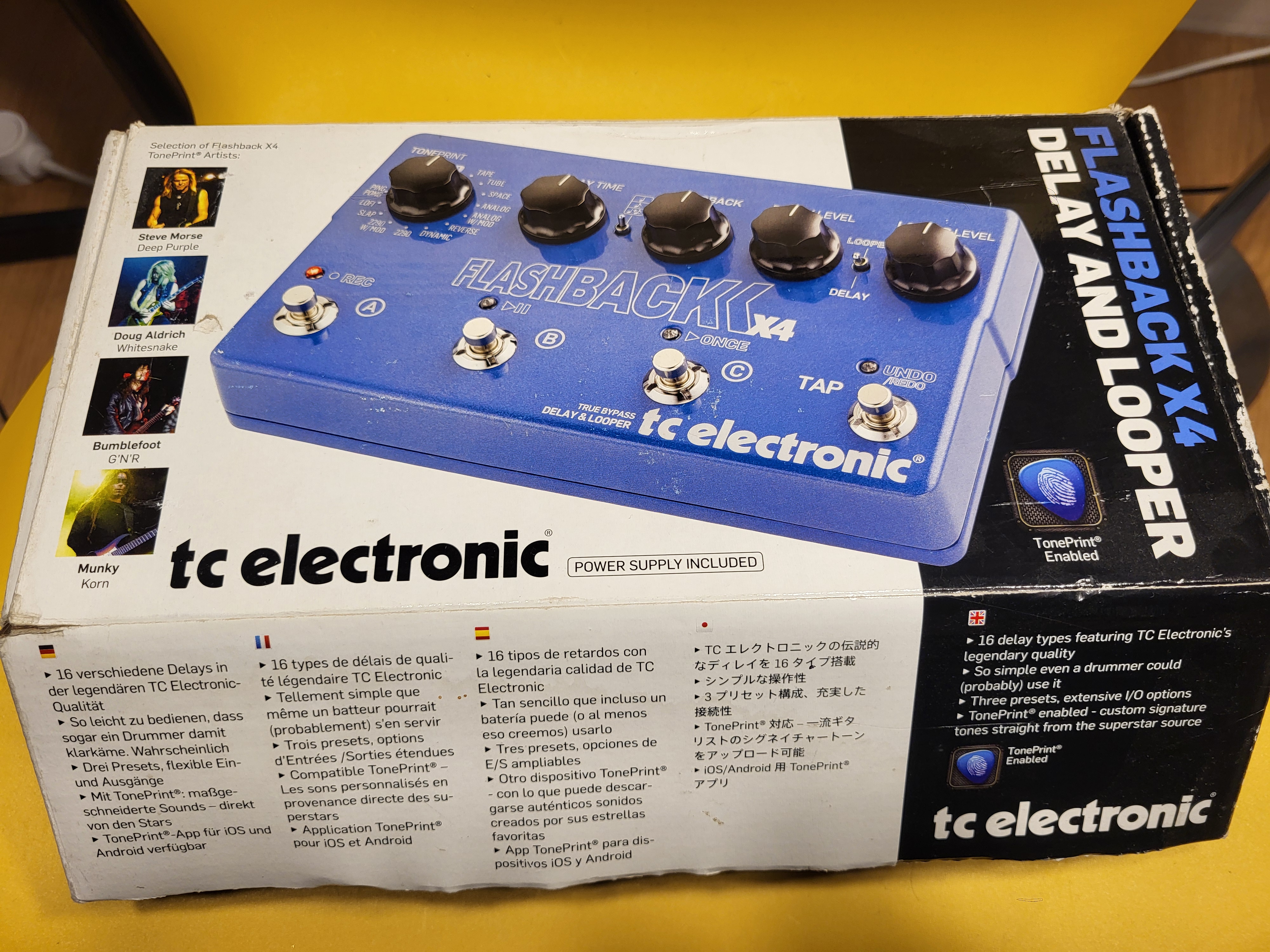 Vends TC Electronic Flashback X4 Delay & Looper