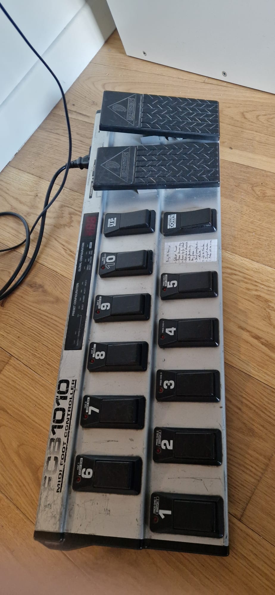 Vends Pedalier Behringer FCB1010