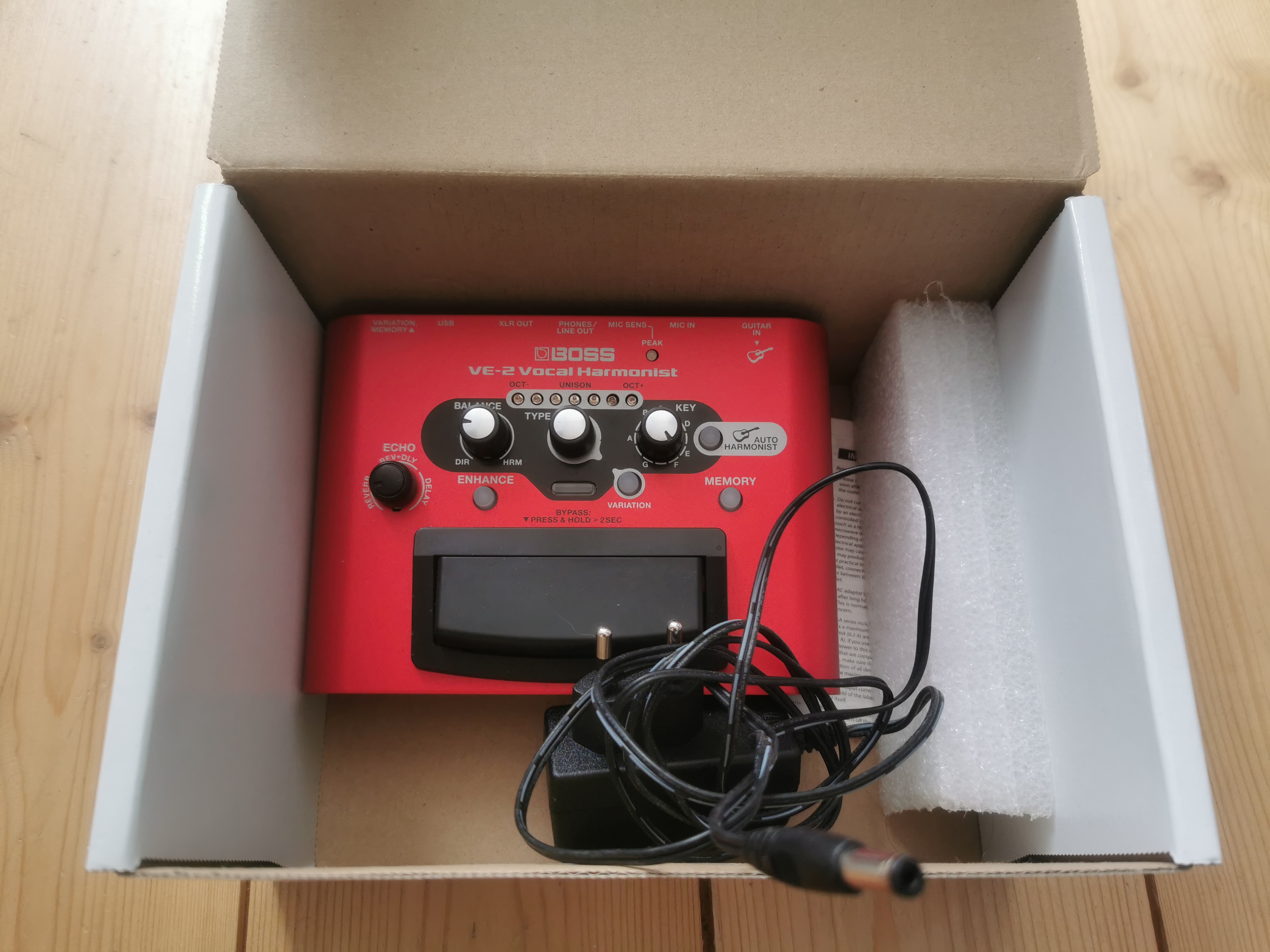 Vends pédale Boss VE-2 Vocal Harmonist