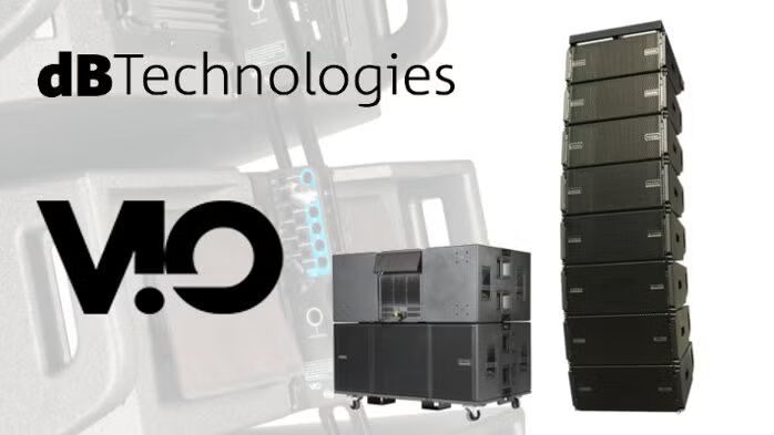 Line array + subs DB technologies VIO 