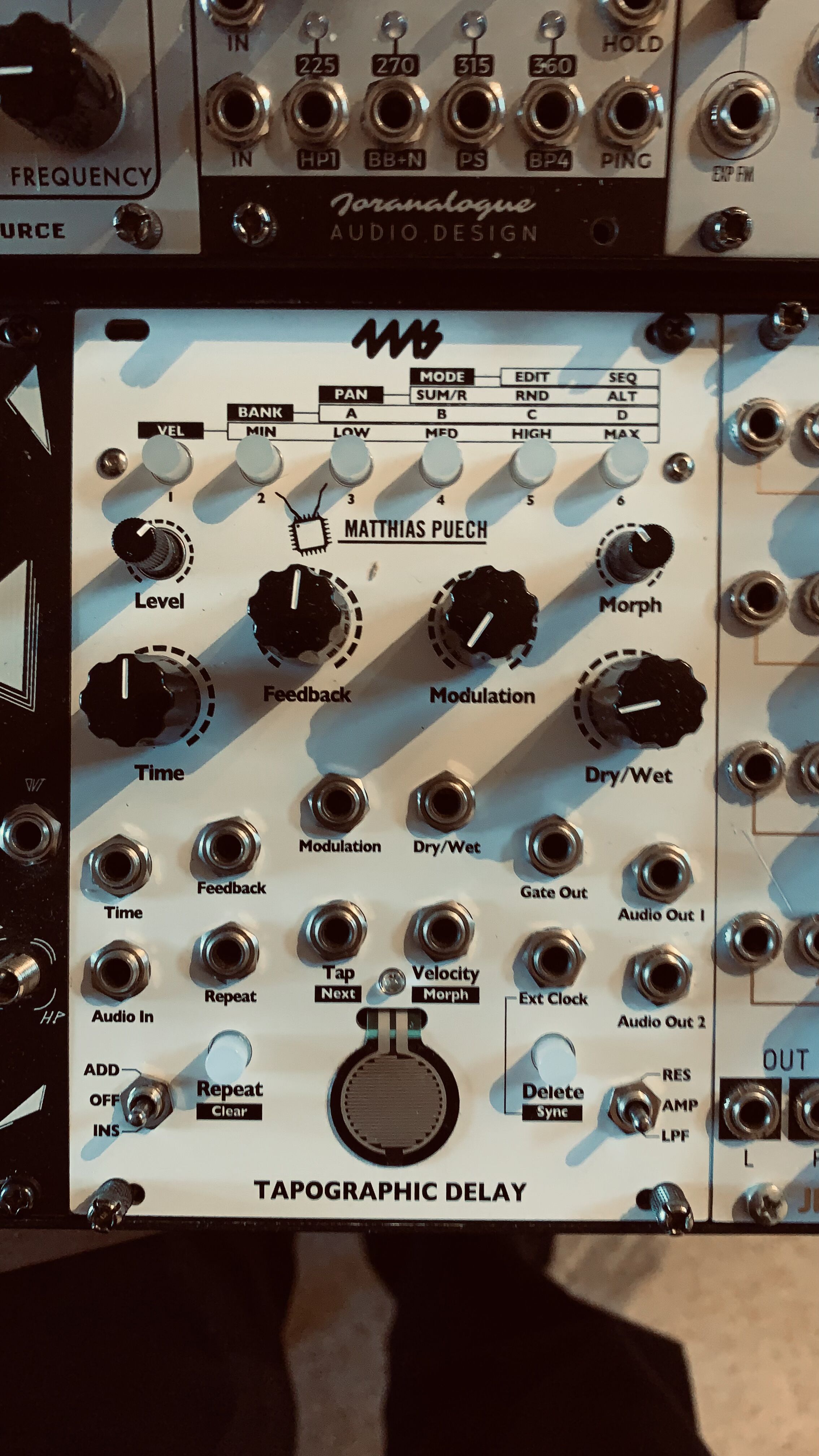 Tapographic delay / 4ms