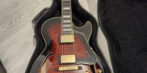 Vends guitare Ibanez AG95QADBS DEMI CAISSE