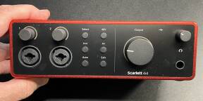 Vends Focusrite 4i4 Gen4 garantie 9 mois