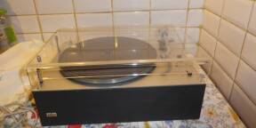 Platine lecteur vinyle vintage Braun PS-410 pour pièces