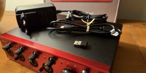 Focusrite Clarett+ 4 PRE USB-C (sous garantie 3ans Woodbrass)