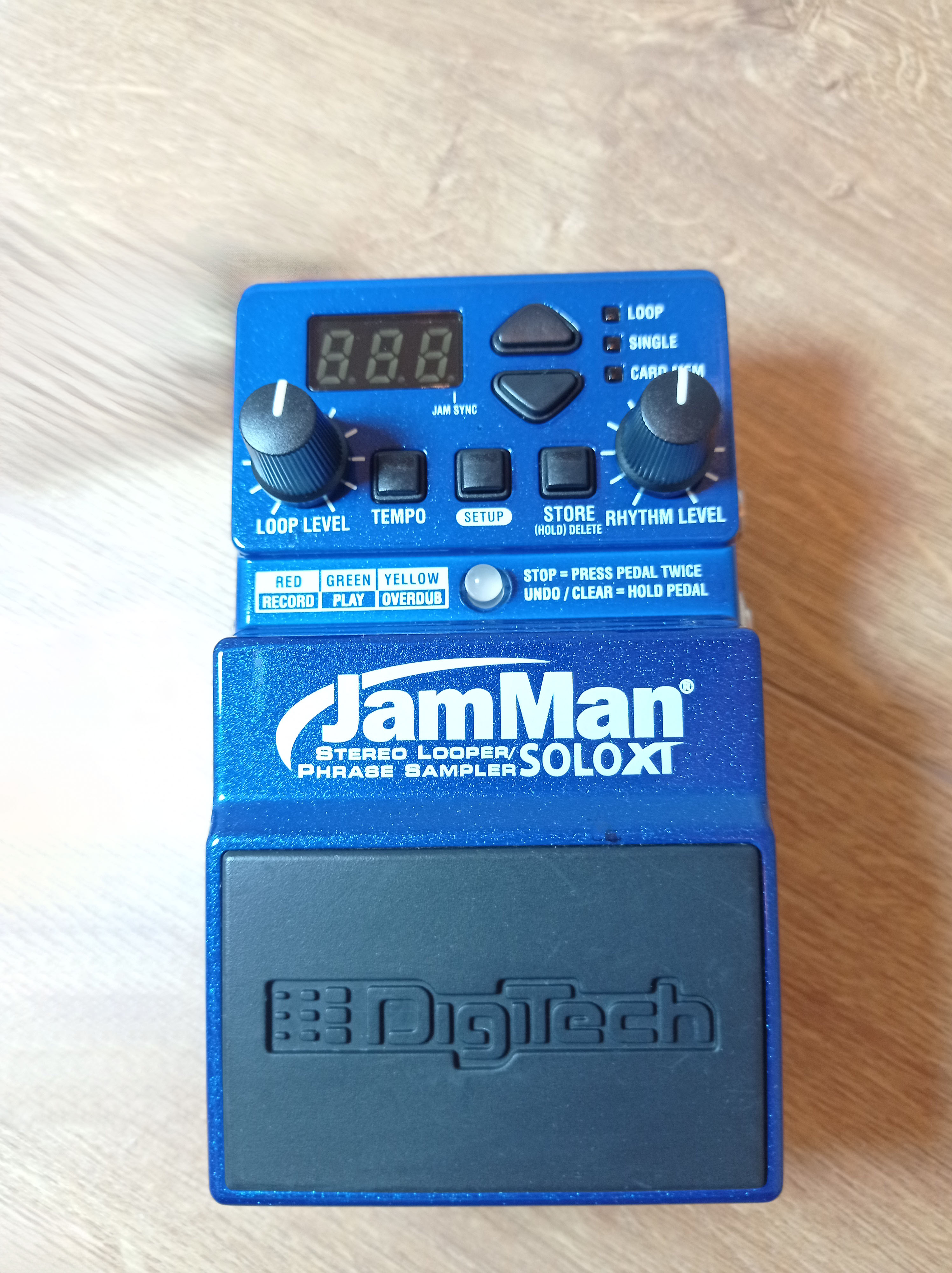 VENTE DIGITECH JamMan Solo XT - échantillonneur de boucles Looper/Phrase Sampler