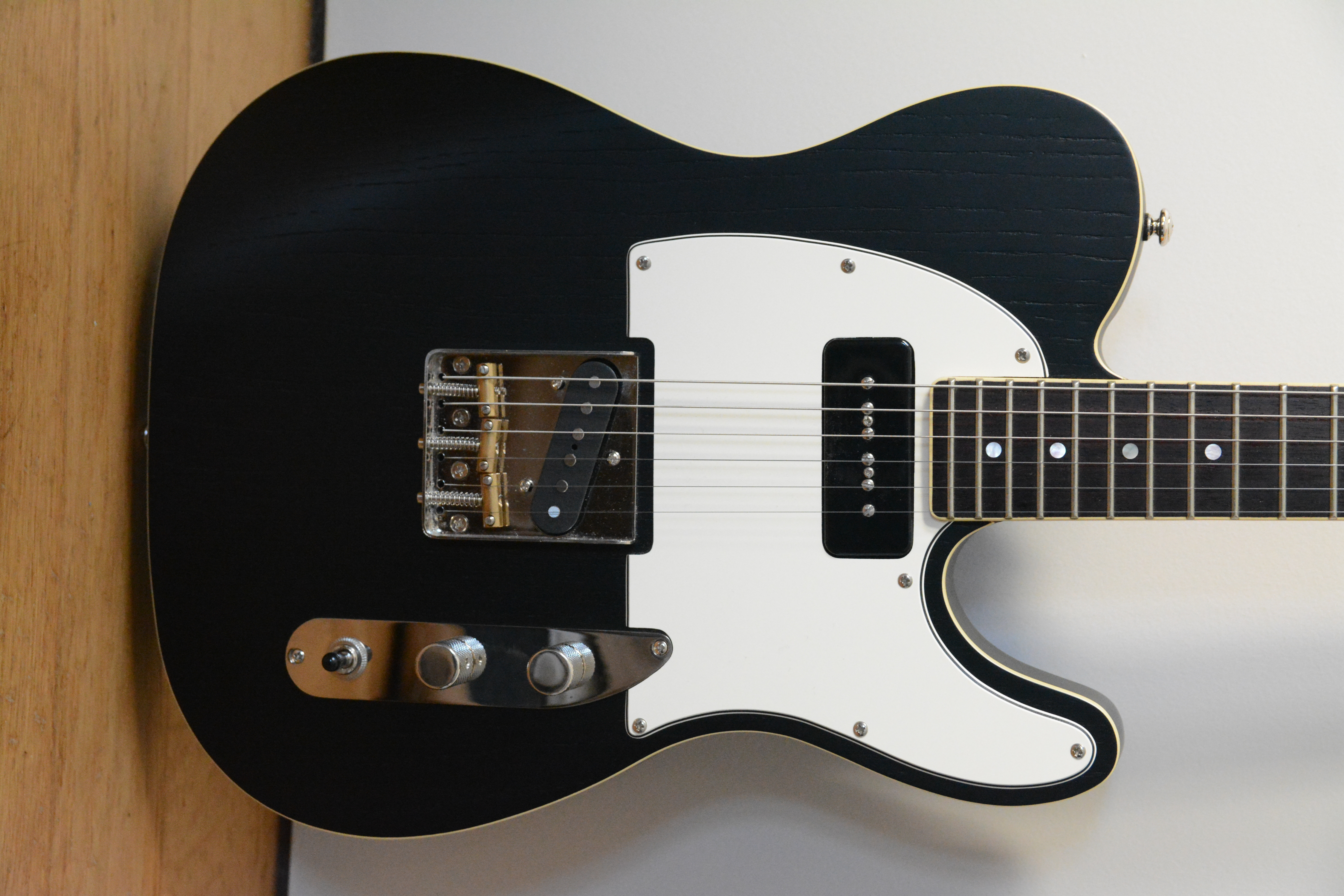 Guitare électrique Schecter Special PT "Black Pearl" (type Telecaster)