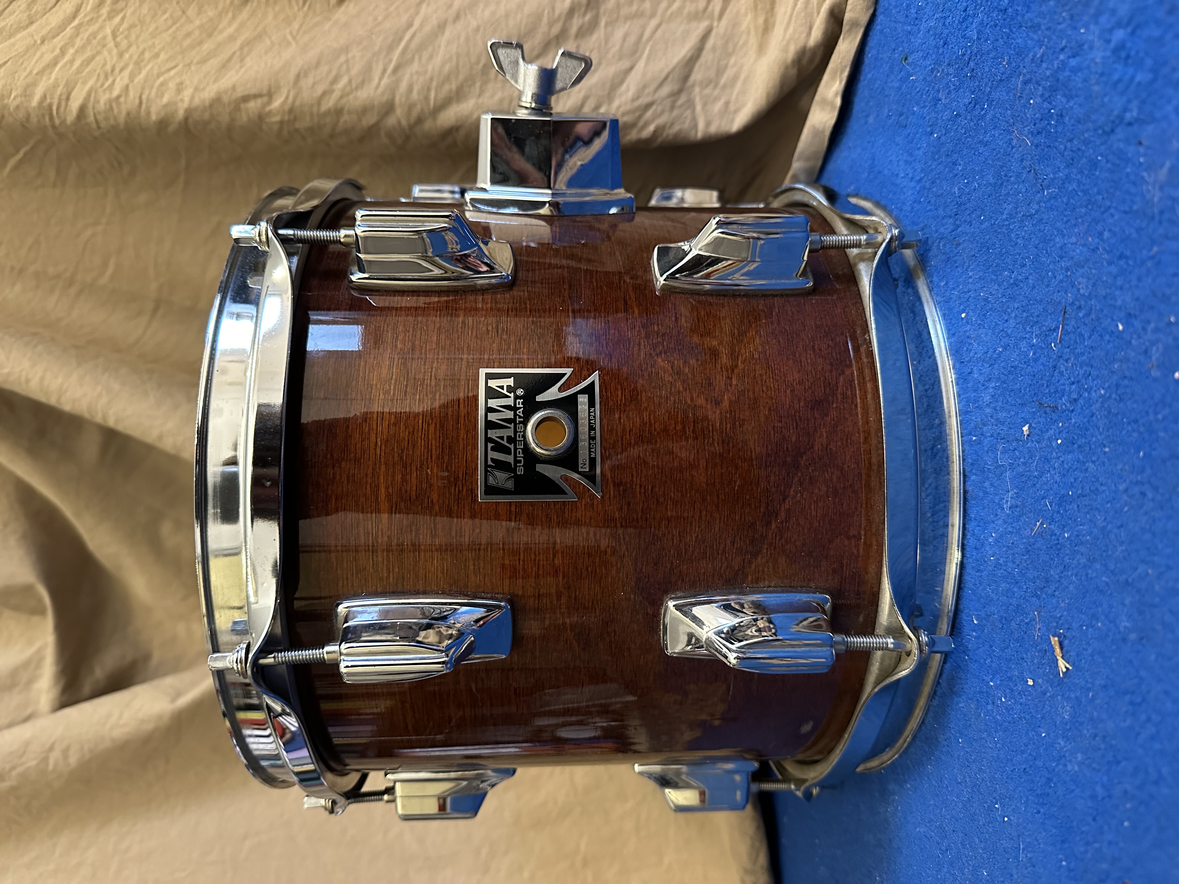 TAMA Superstar vintage 10'' X-Tra Tom Tom Super Mahogany