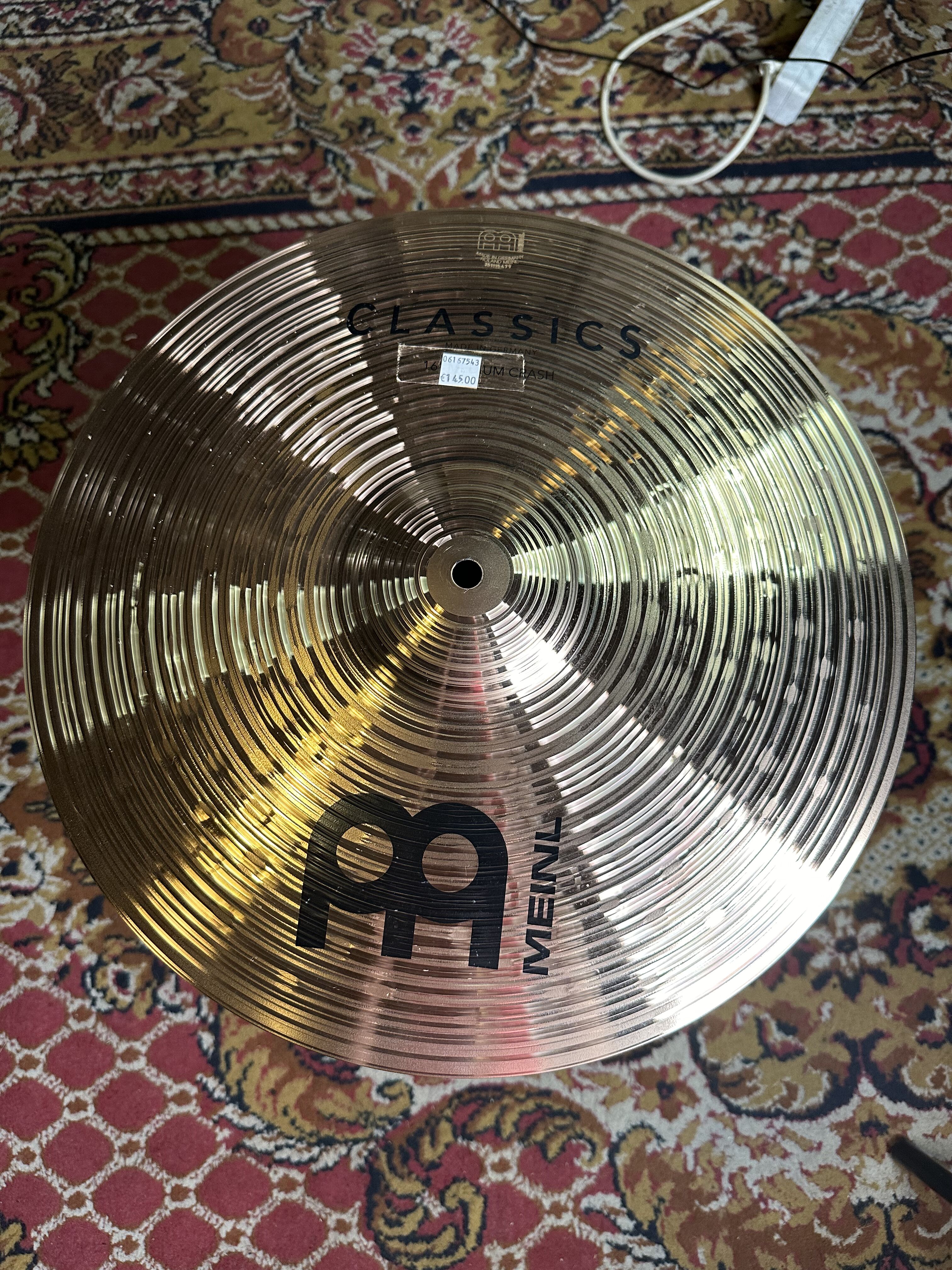 Cymbale Meinl Classics 16"