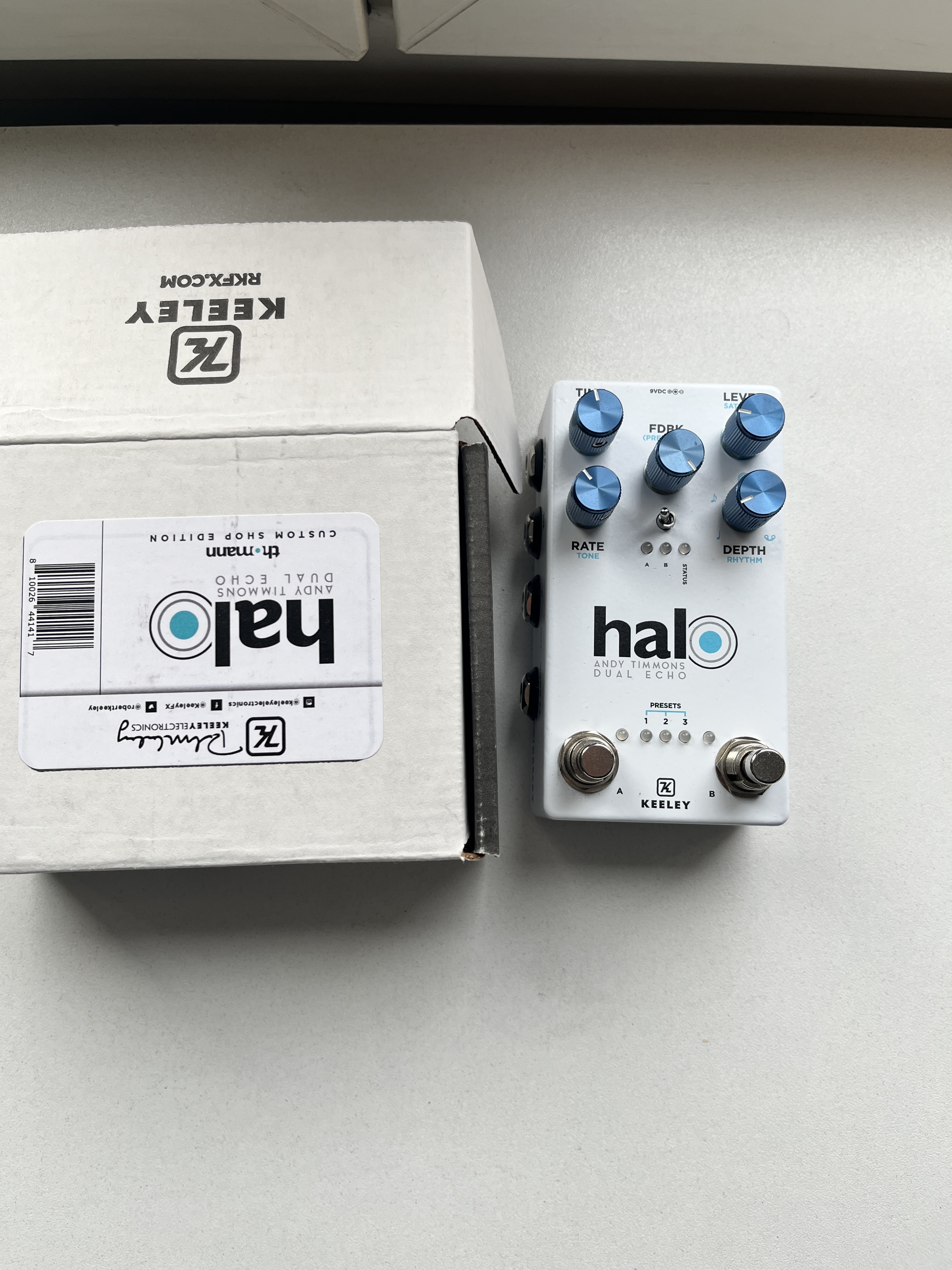 Vends Halo Andy Timmons Dual Echo