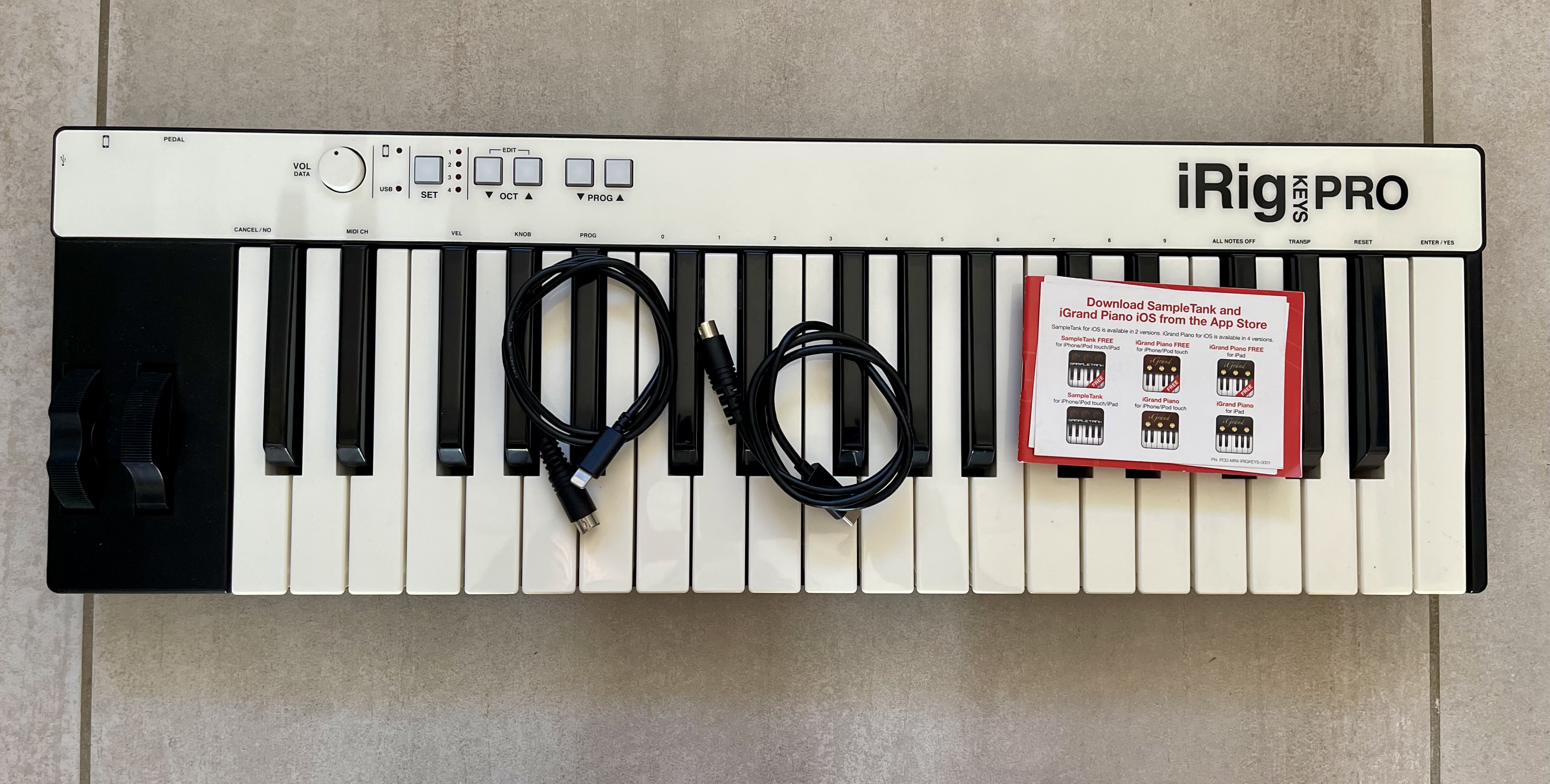 Vends IK Multimedia iRig Keys Pro - 37 touches