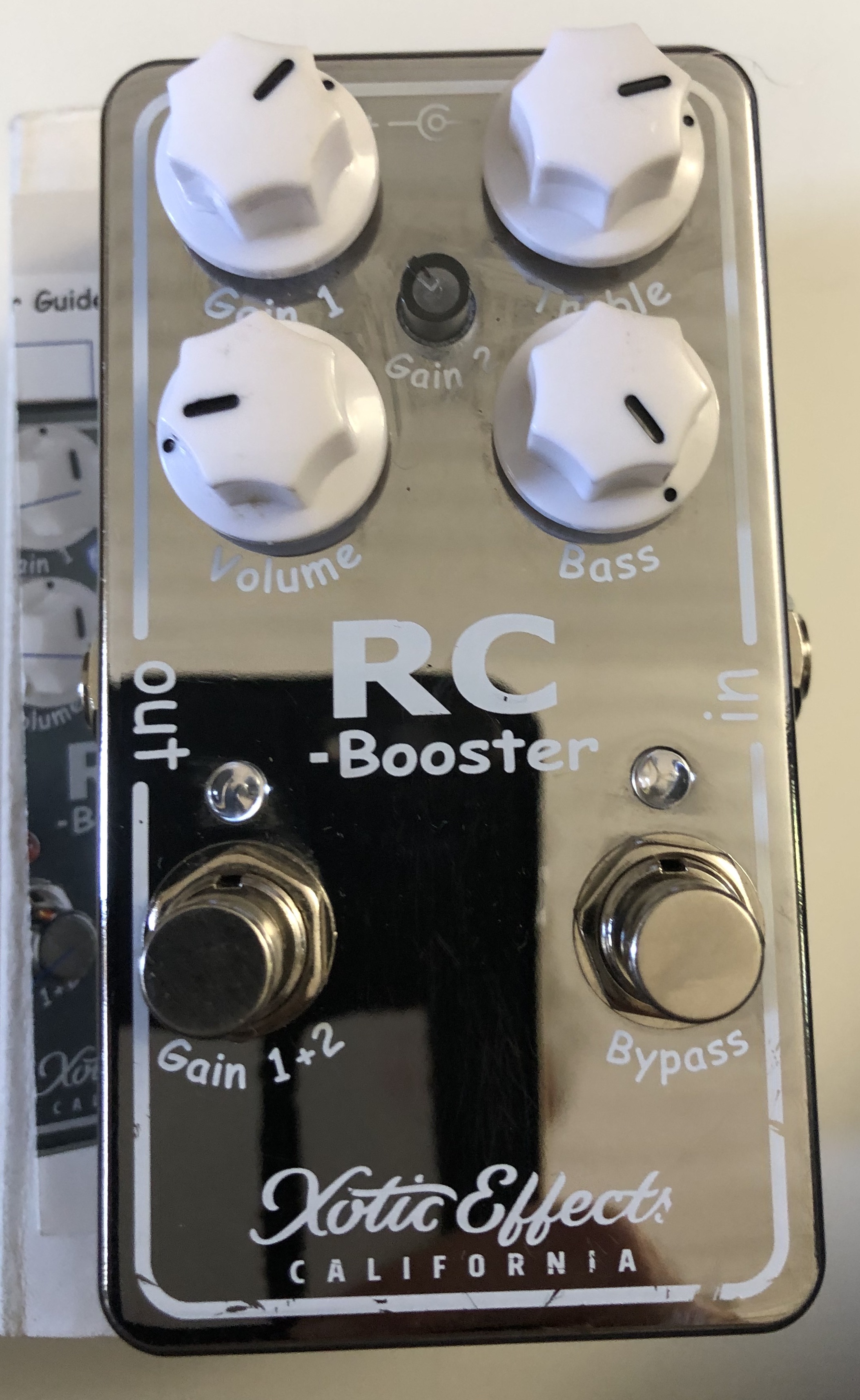 Vds Xotic RC Booster V2 etat neuf