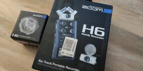Zoom H6 avec pack APH6 (Rycote, télécommande, Bloc alim)